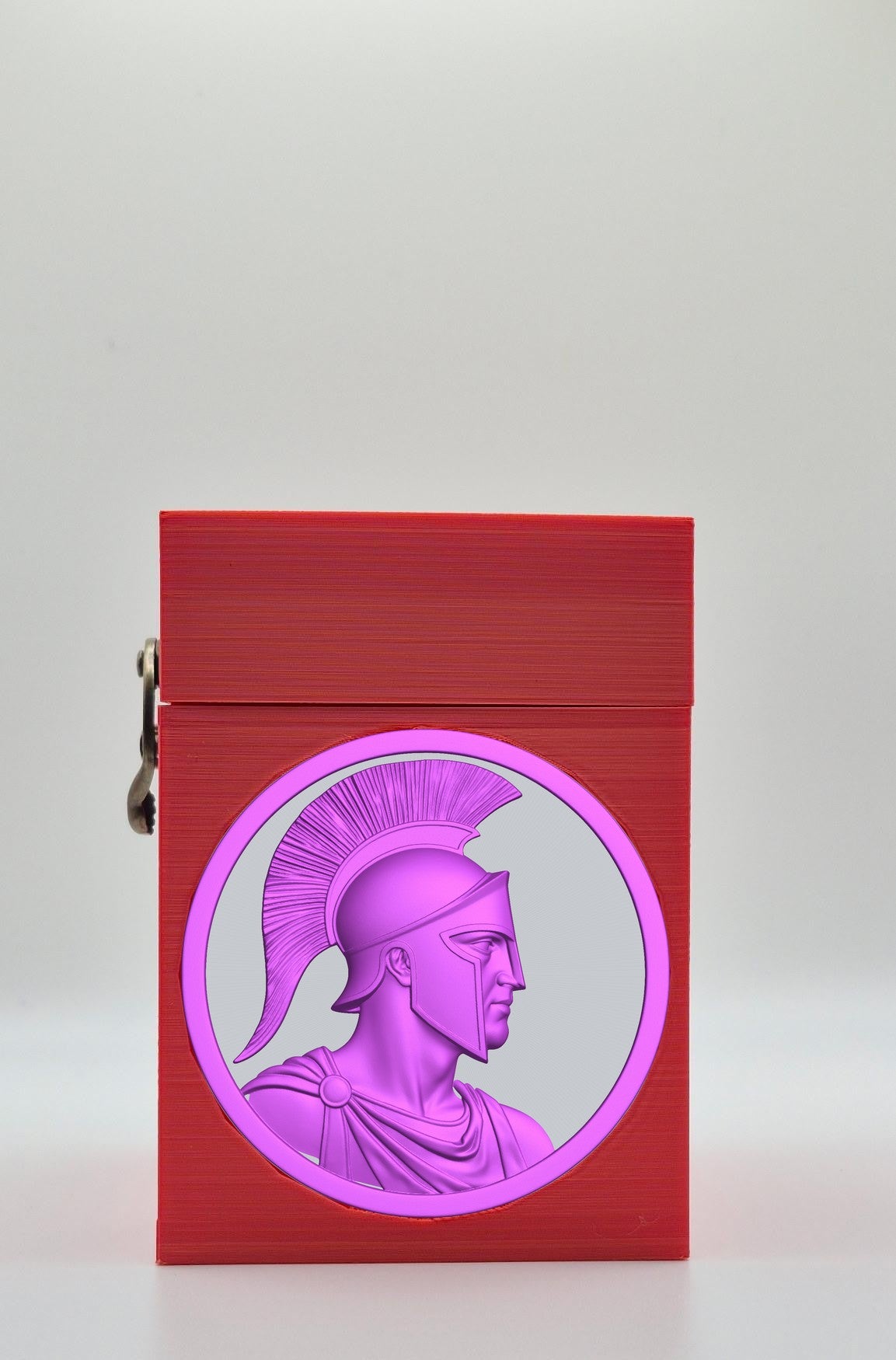 Spartan Card Box — Red