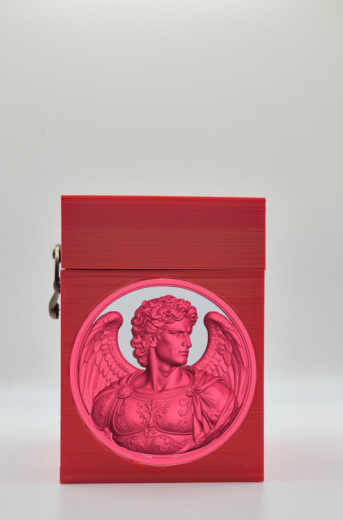 Angel Card Box — Red