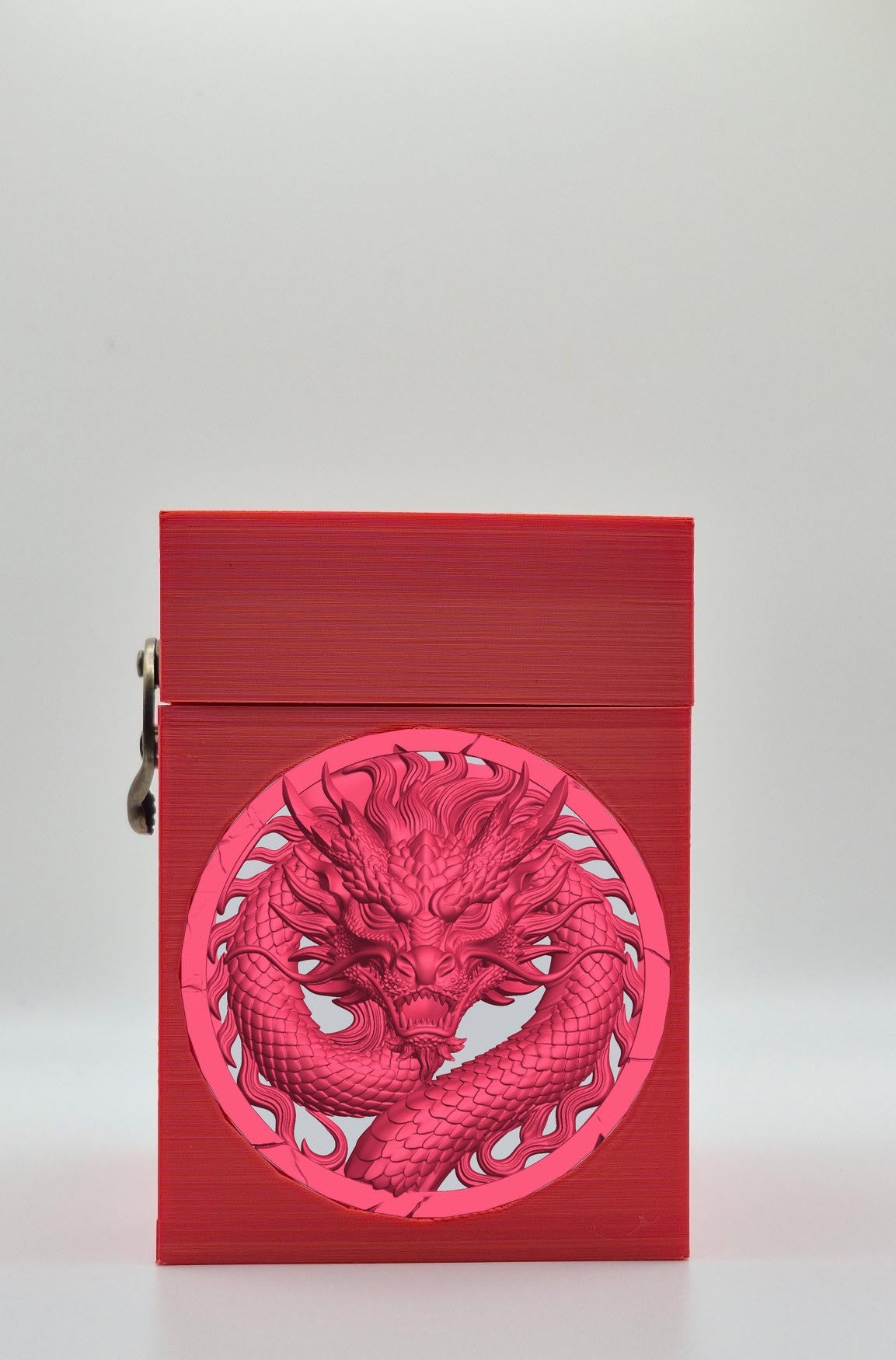Dragon Card Box — Red