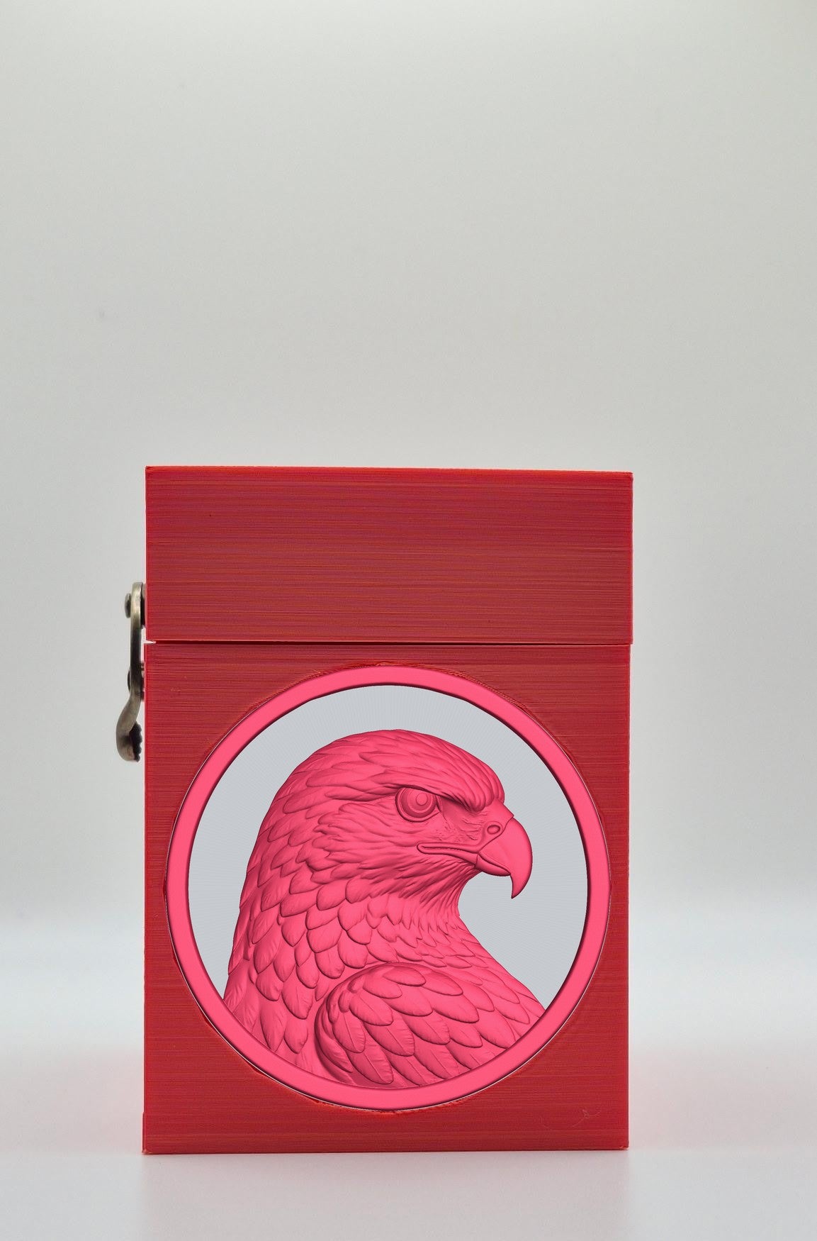 Eagle Card Box — Red