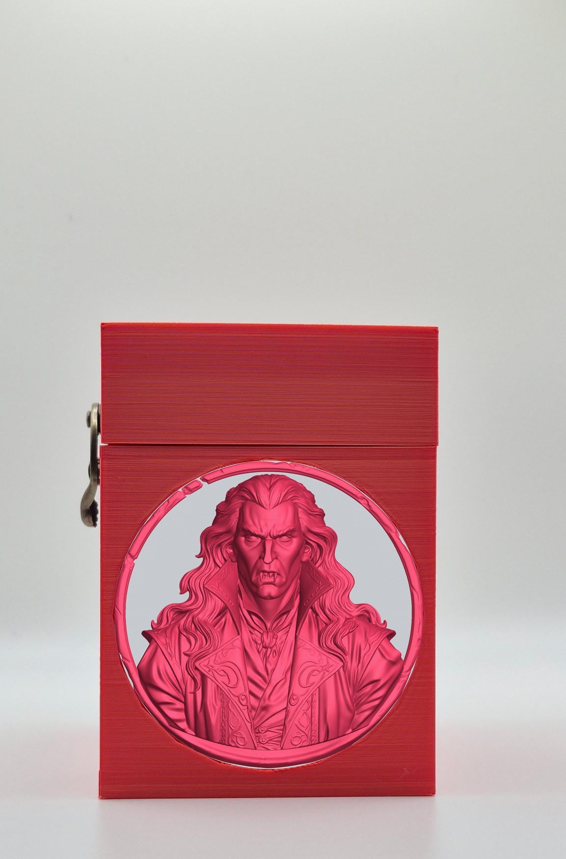 Gothic Vampire Card Box — Red