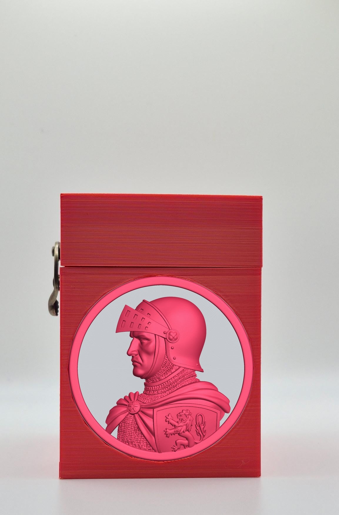 Knight Card Box — Red