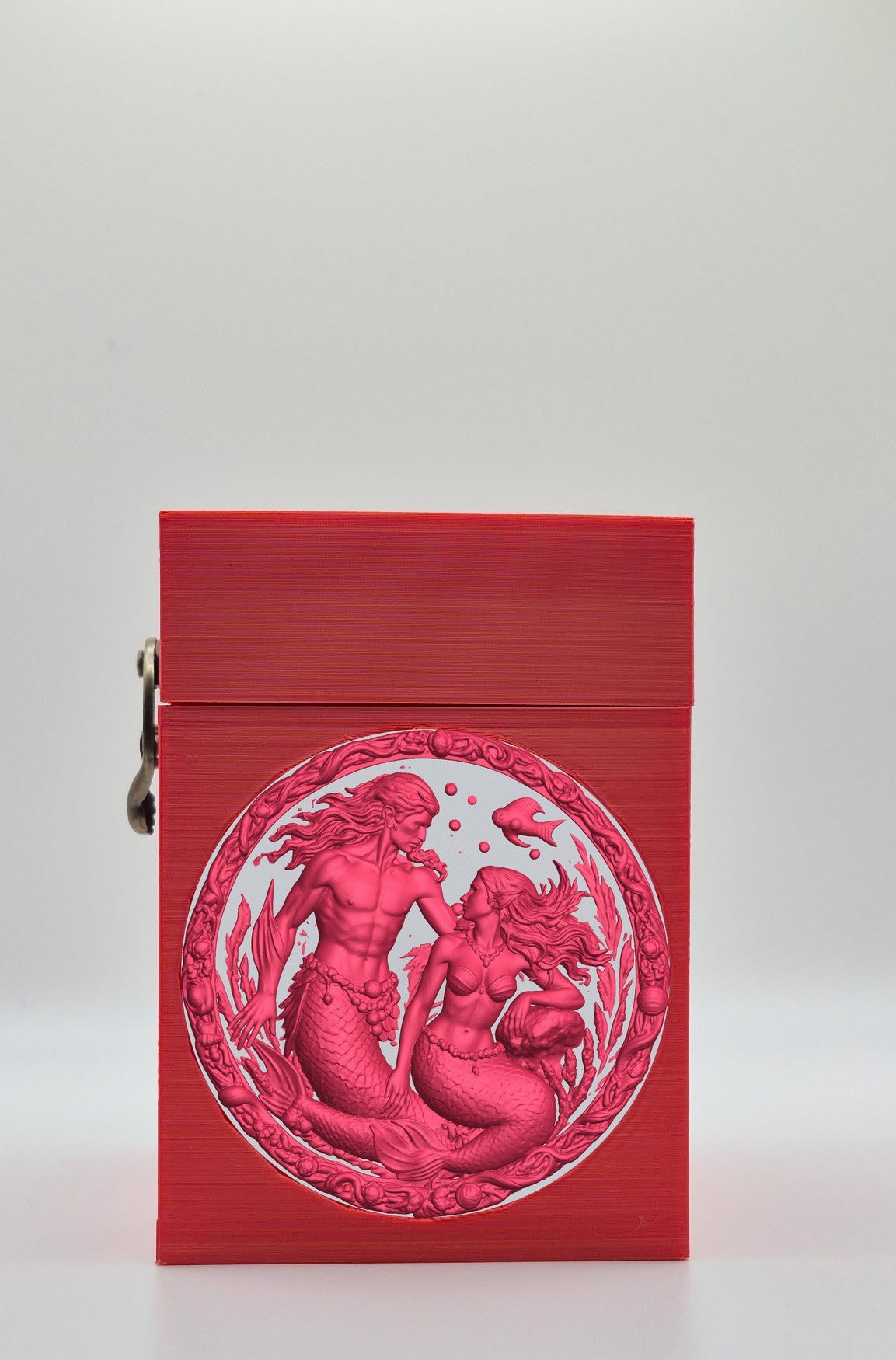 Merfolk Card Box — Red