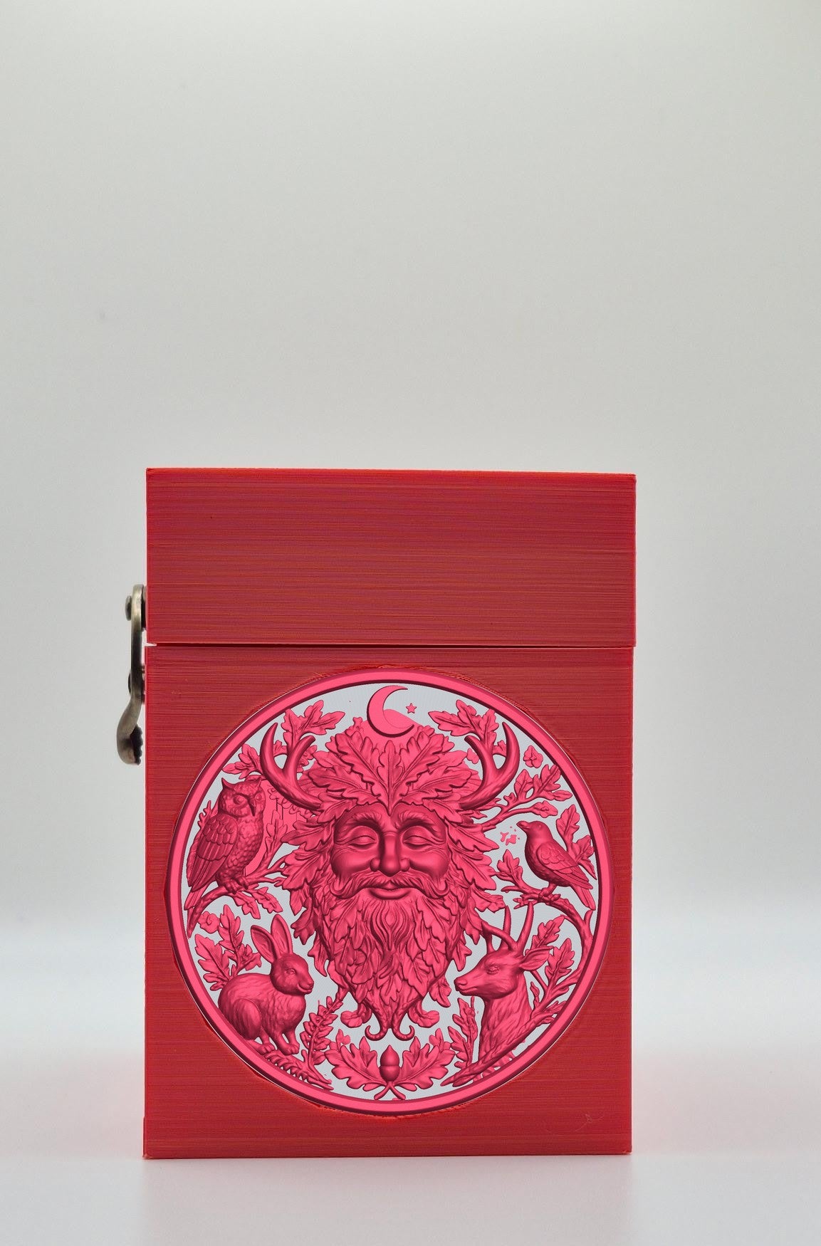 Tree Spirit Card Box — Red