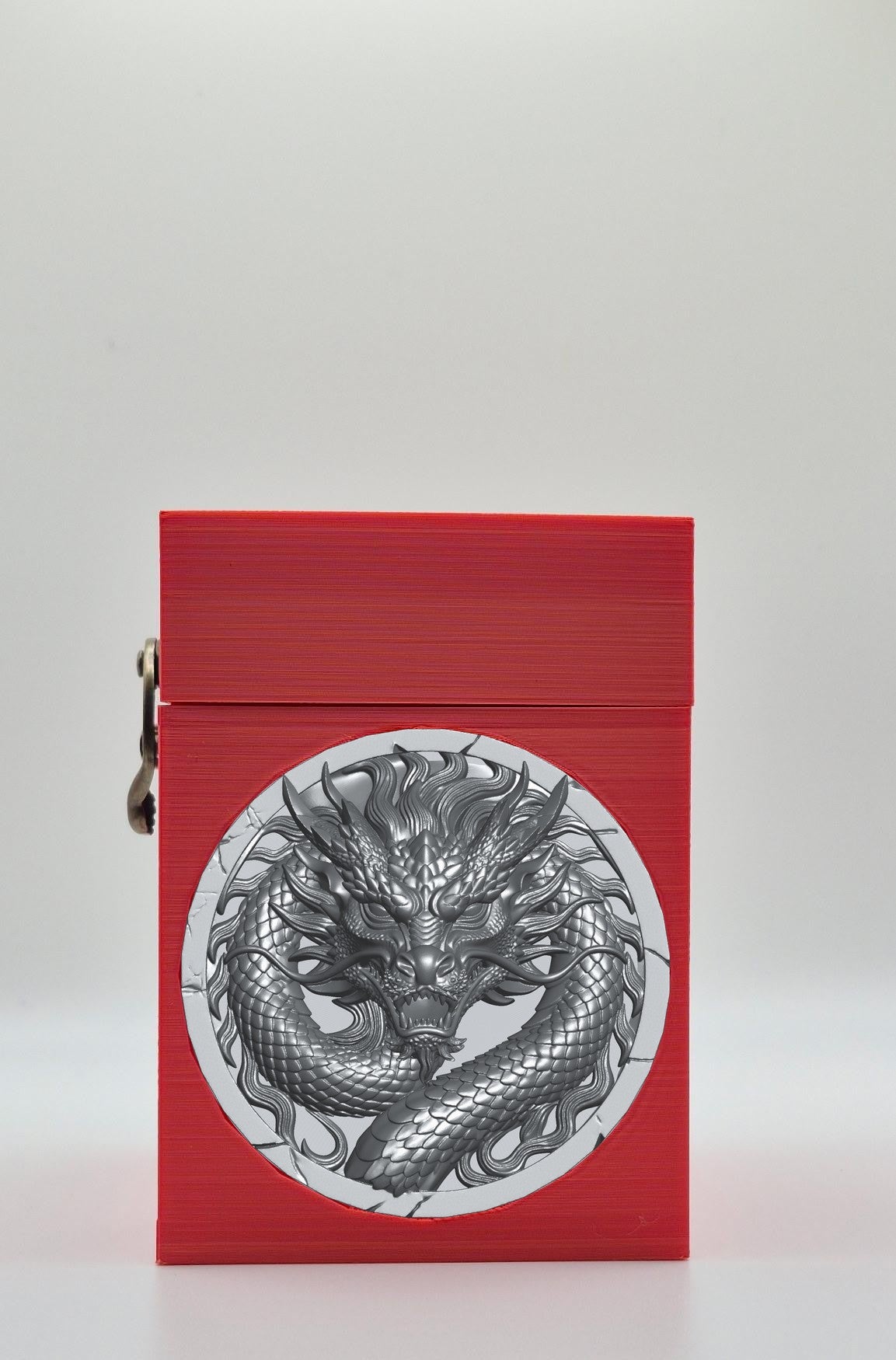 Dragon Card Box — Red