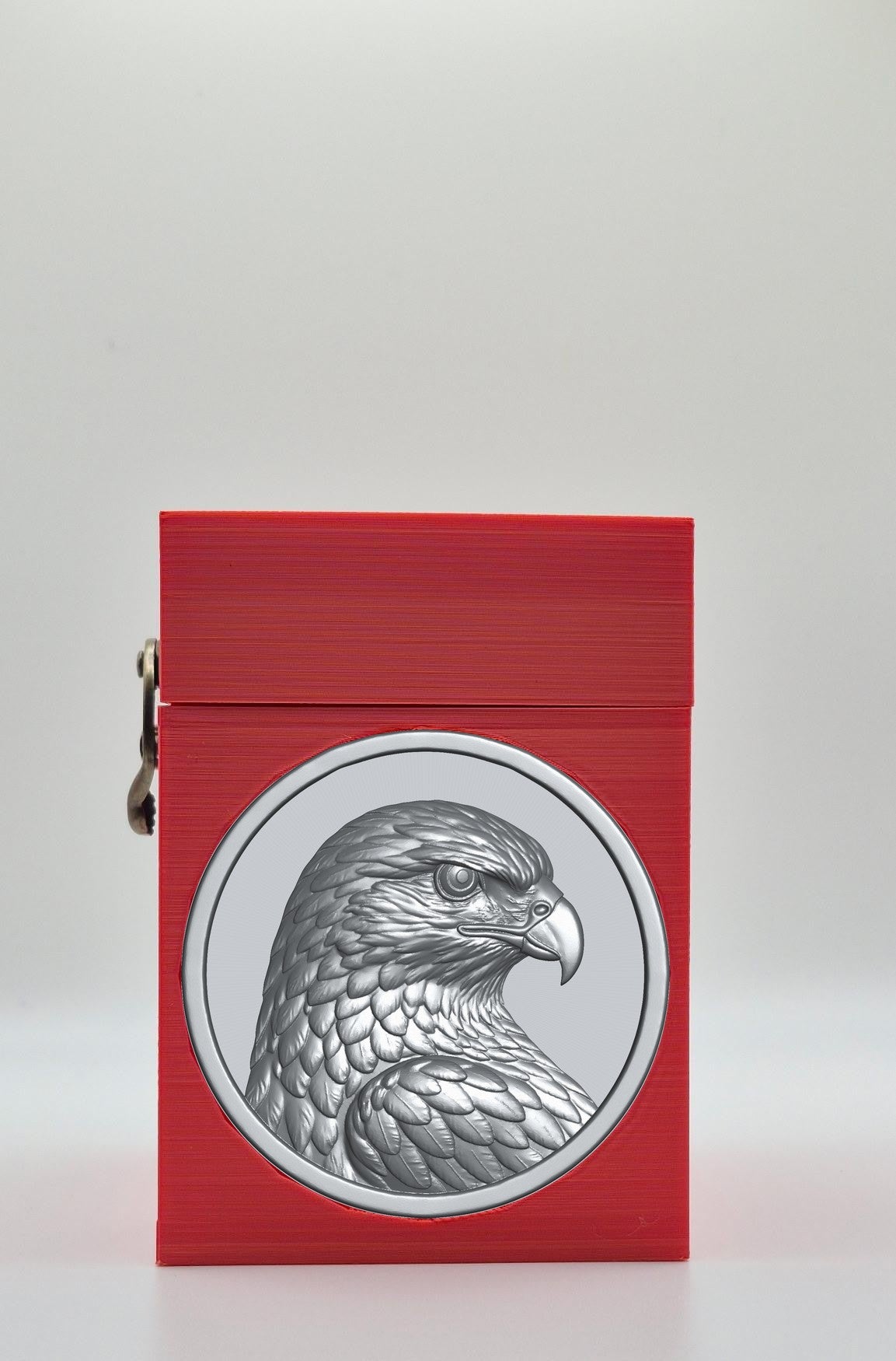 Eagle Card Box — Red
