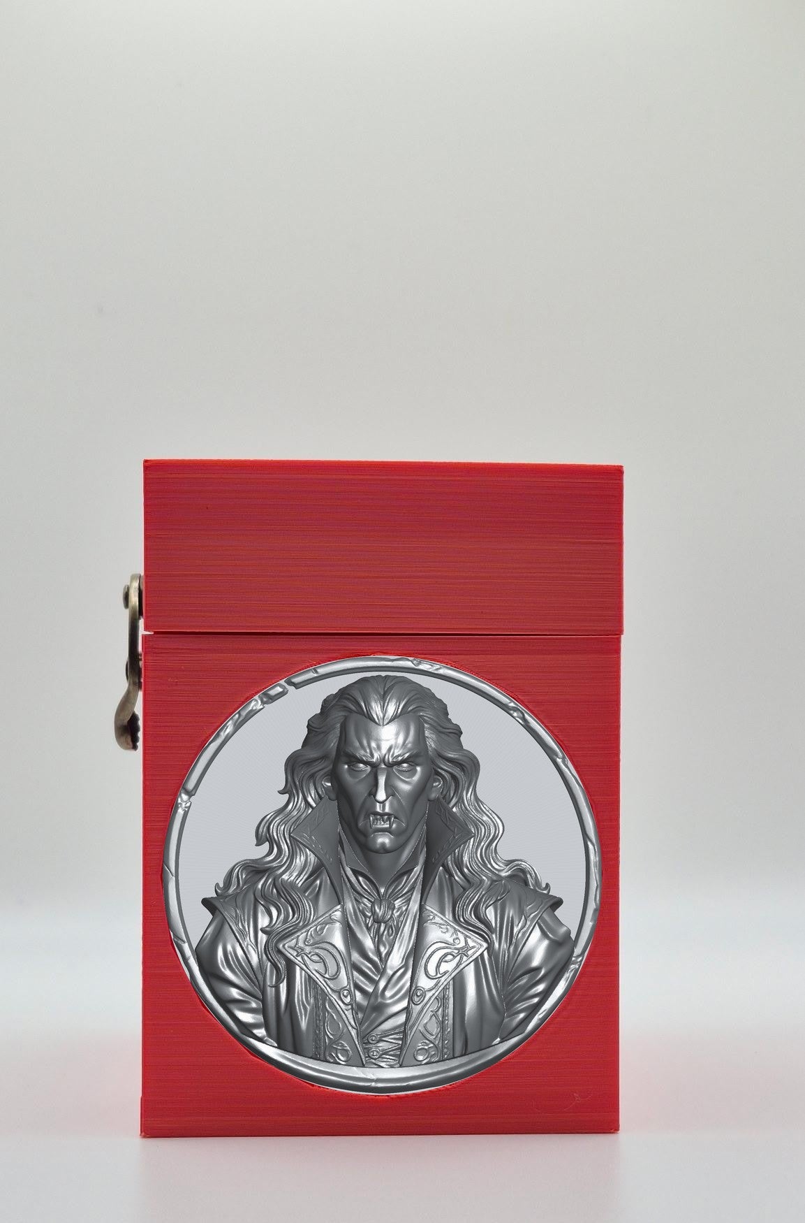 Gothic Vampire Card Box — Red