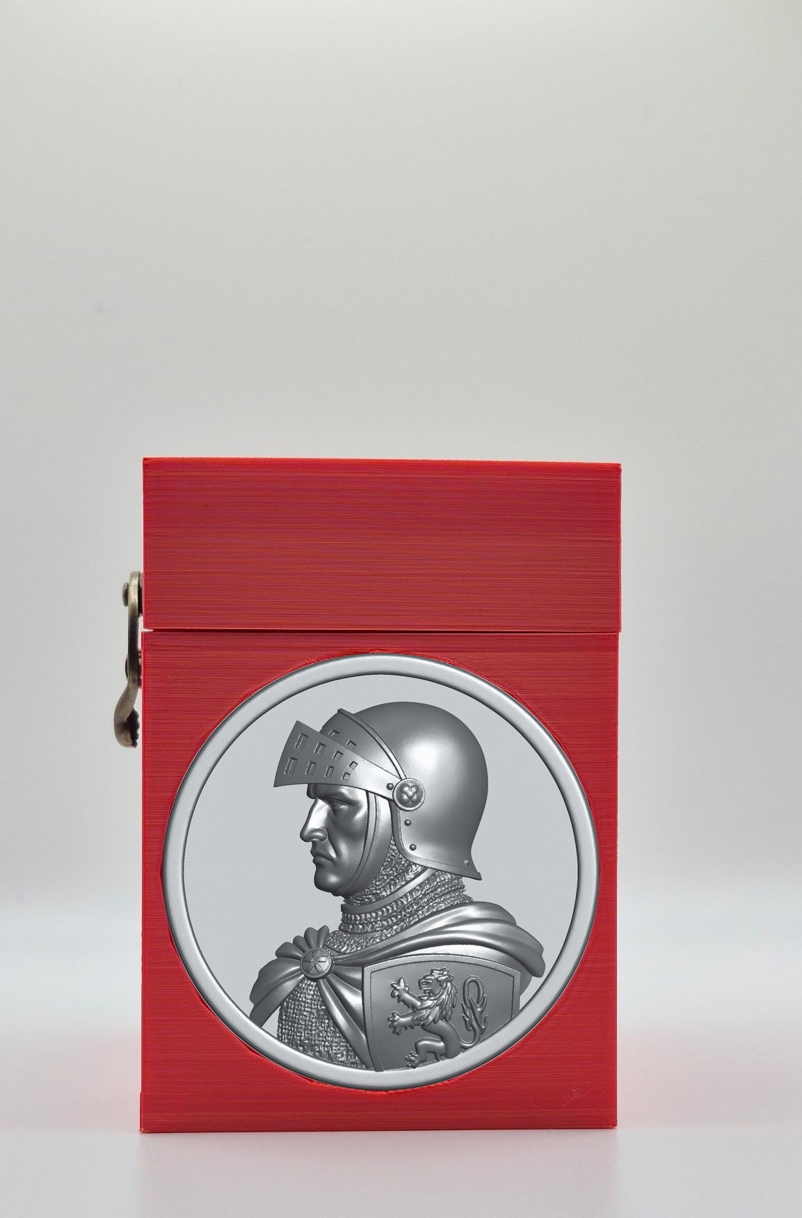 Knight Card Box — Red