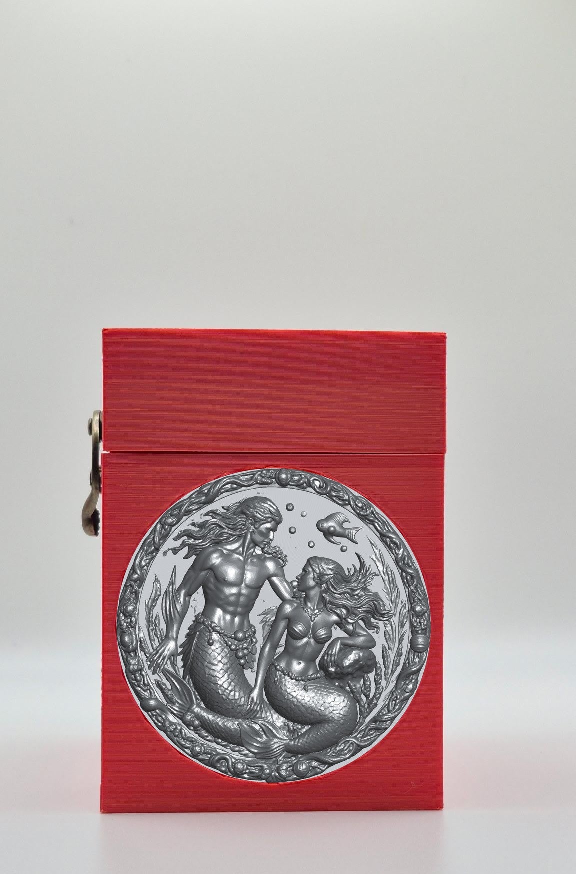 Merfolk Card Box — Red