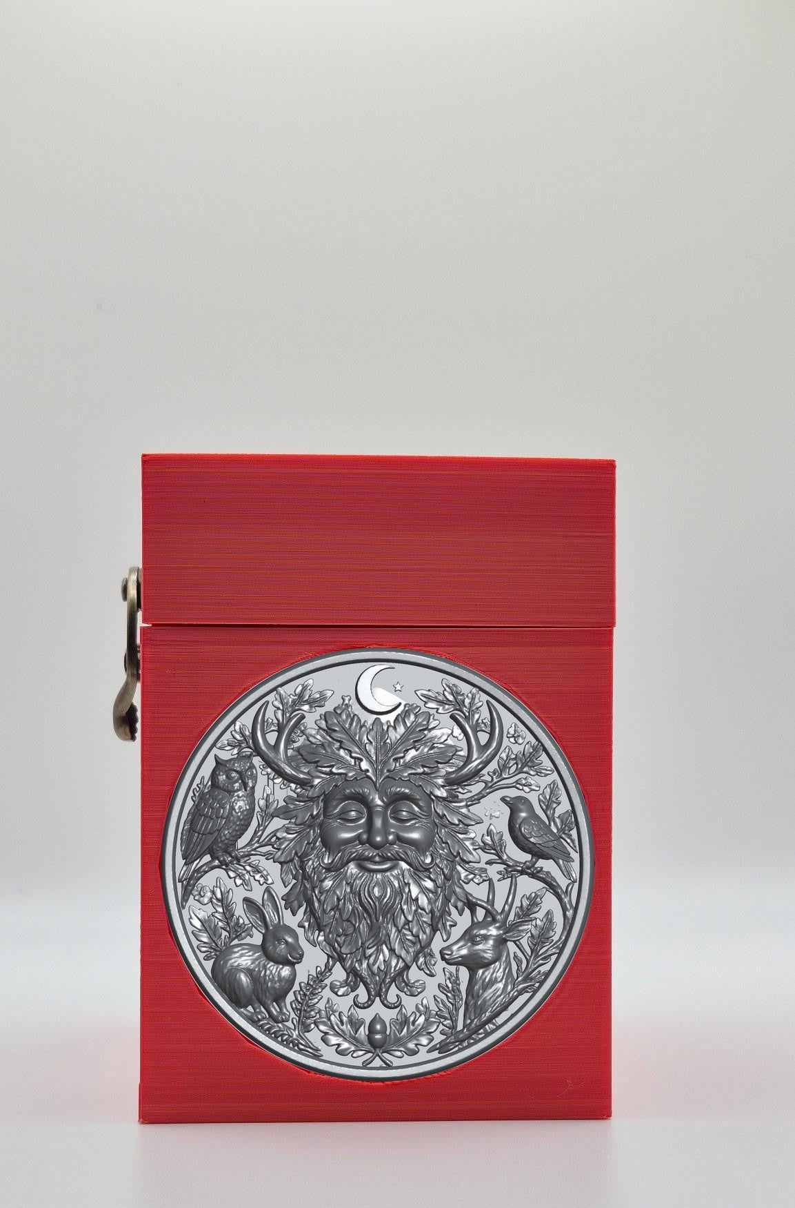 Tree Spirit Card Box — Red
