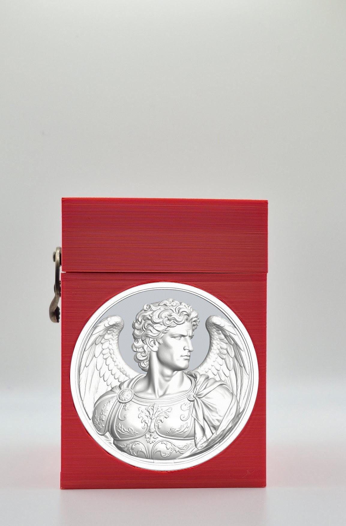 Angel Card Box — Red