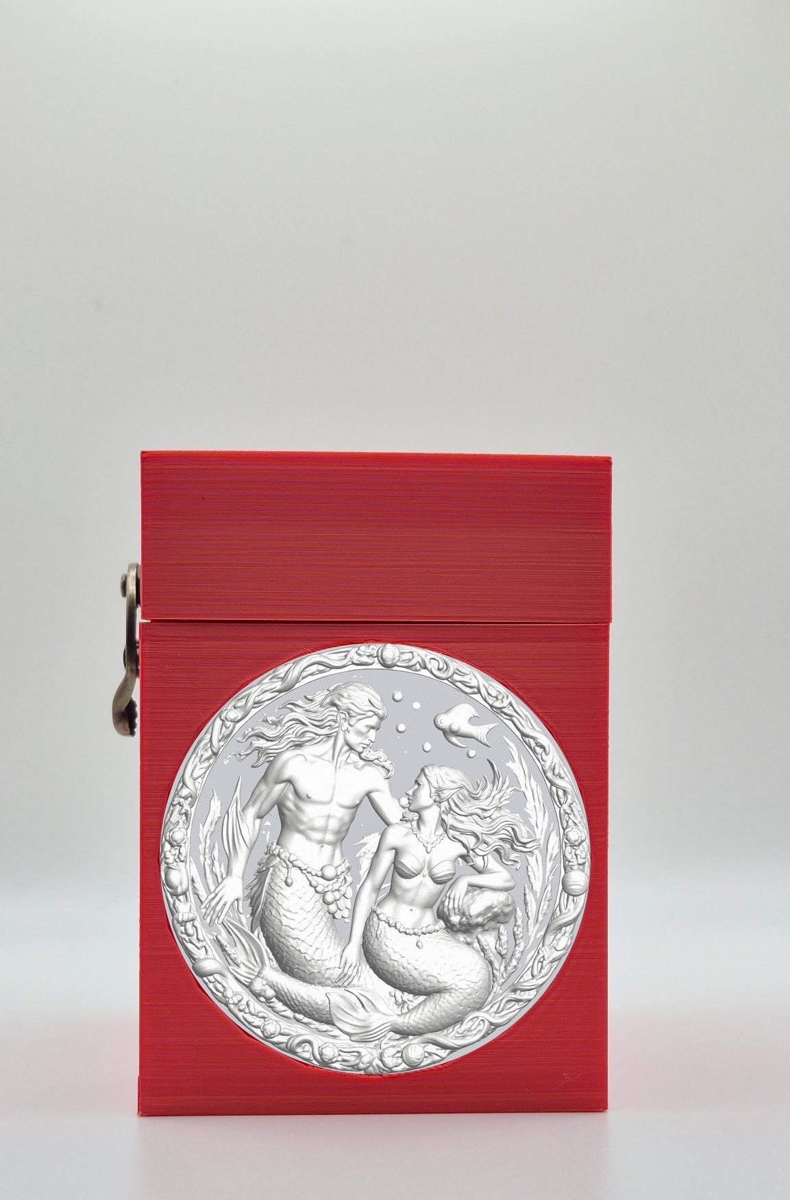 Merfolk Card Box — Red