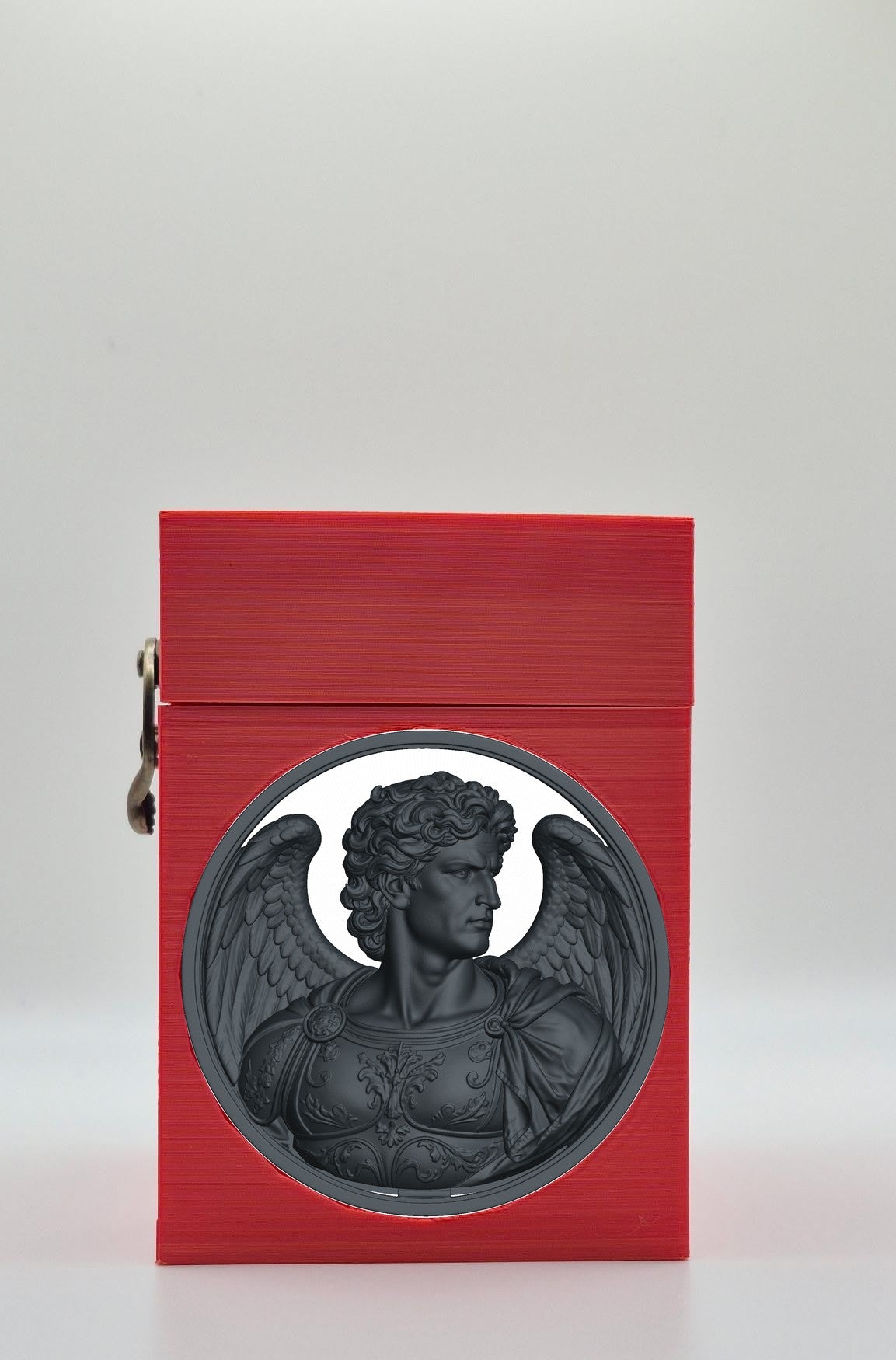 Angel Card Box — Red