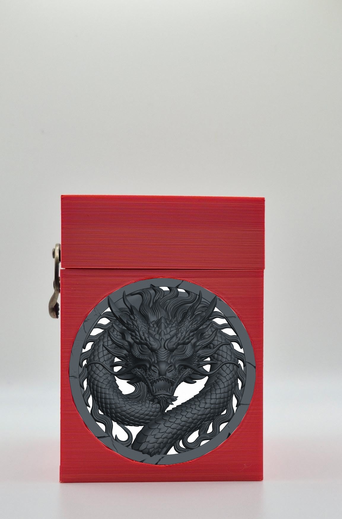 Dragon Card Box — Red