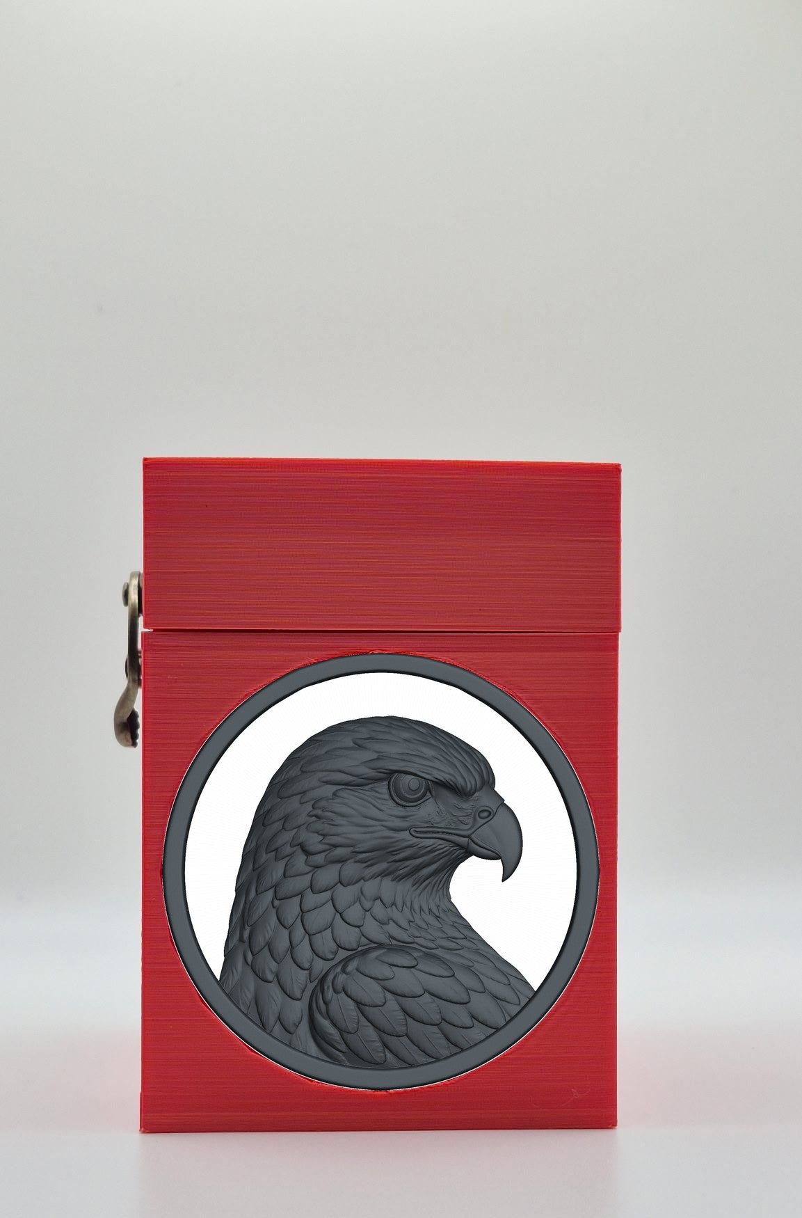 Eagle Card Box — Red