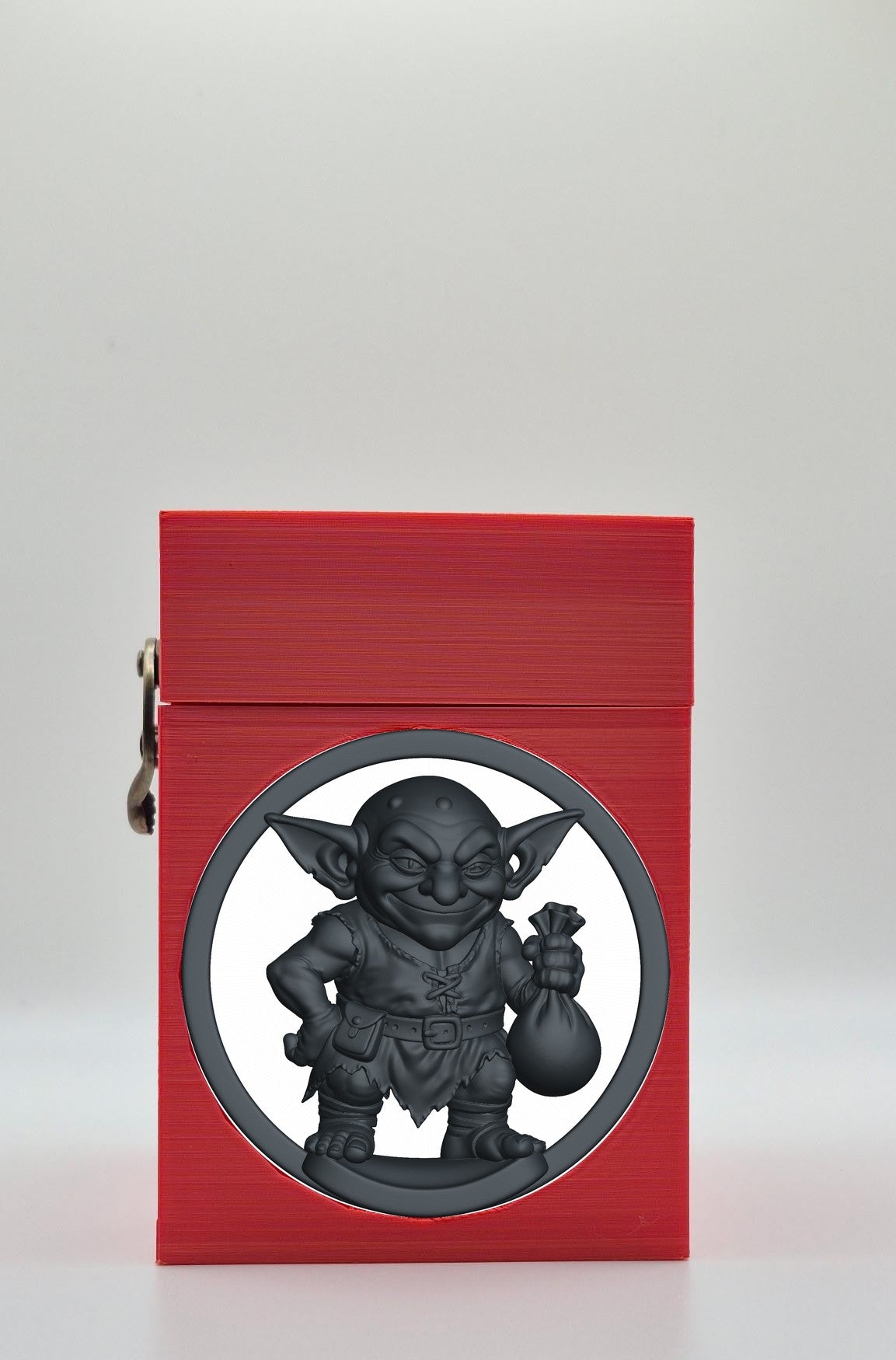 Greedy Goblin Card Box — Red