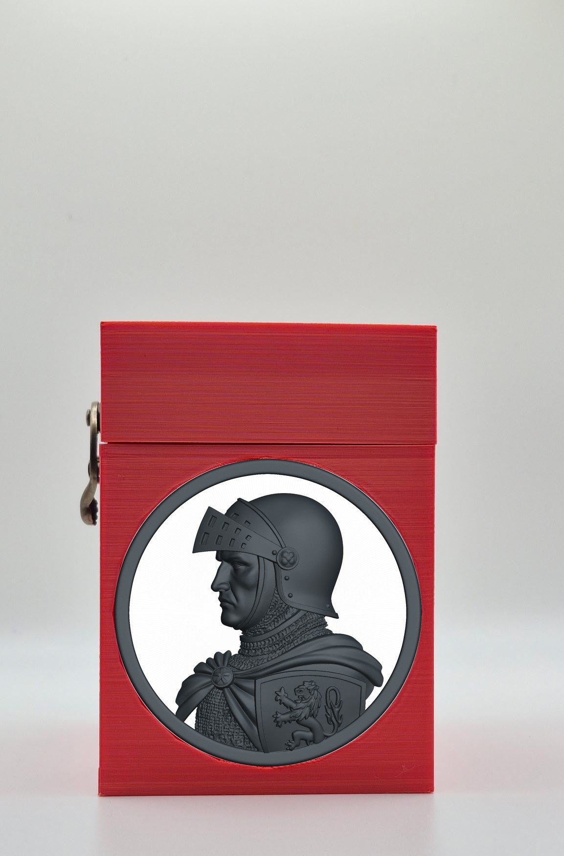Knight Card Box — Red
