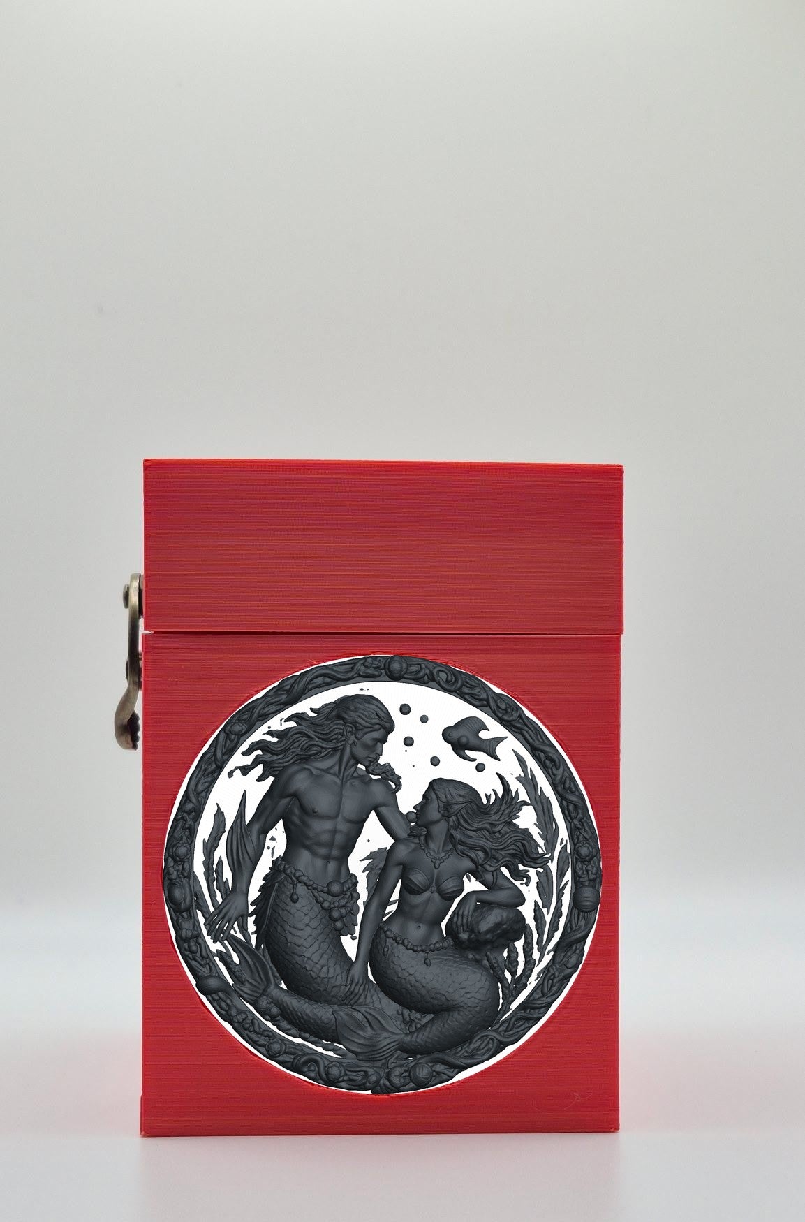 Merfolk Card Box — Red