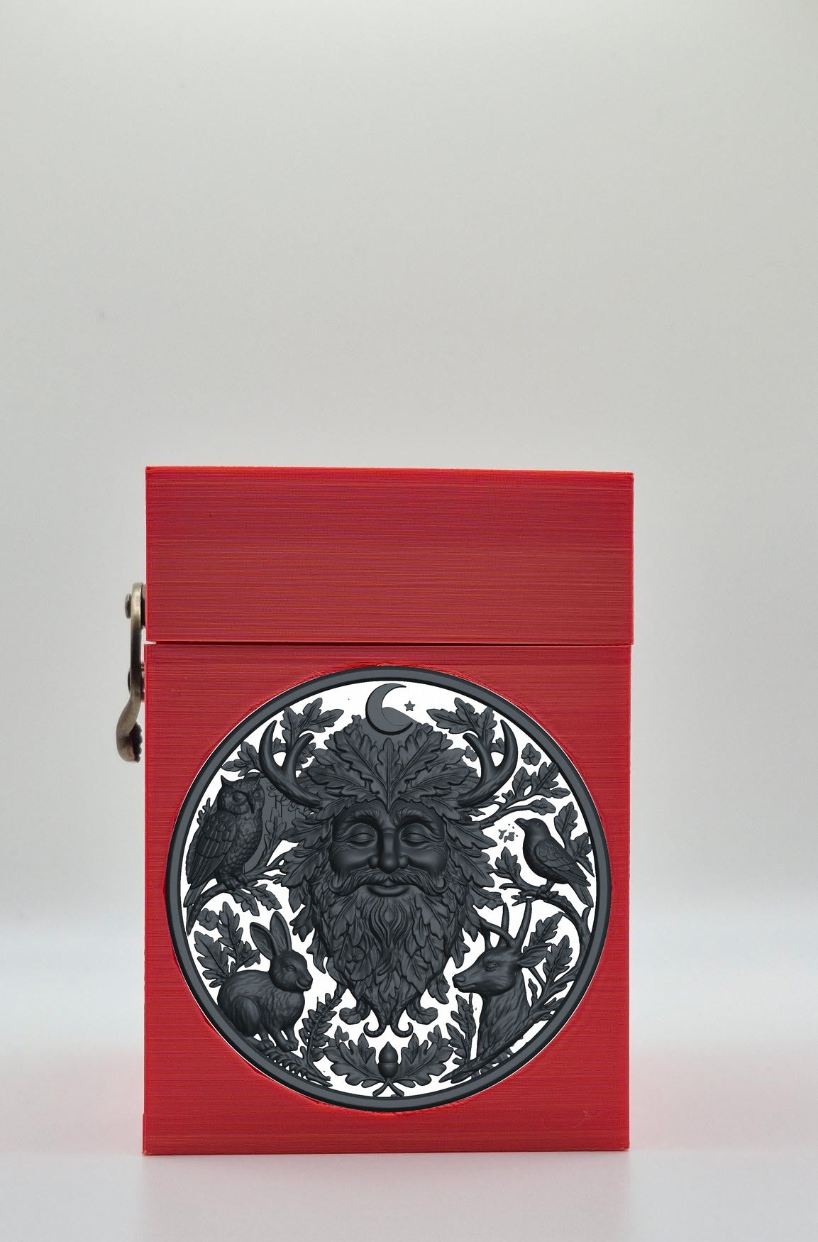 Tree Spirit Card Box — Red