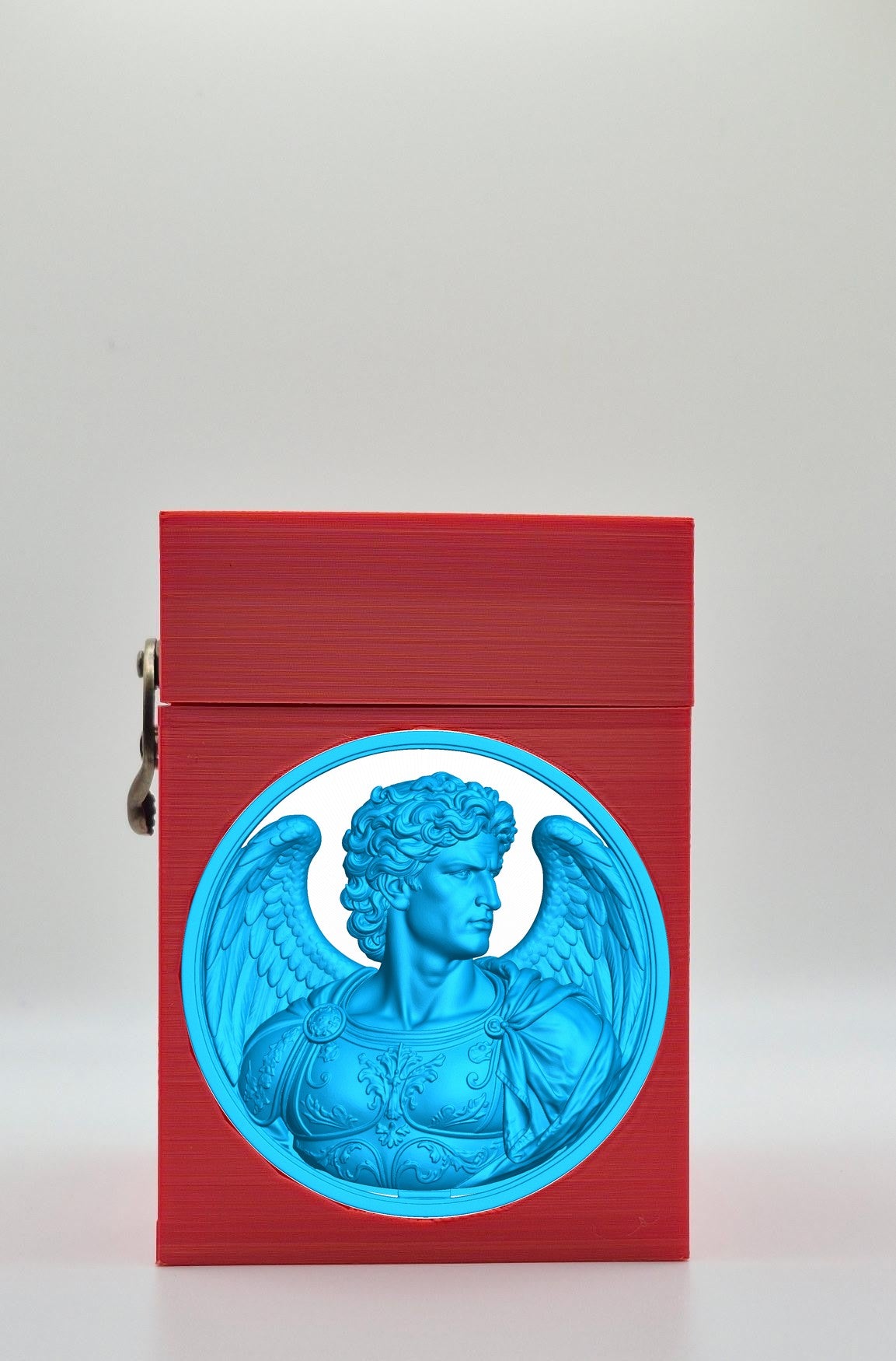 Angel Card Box — Red