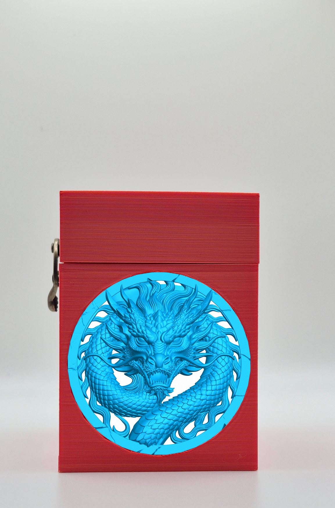 Dragon Card Box — Red