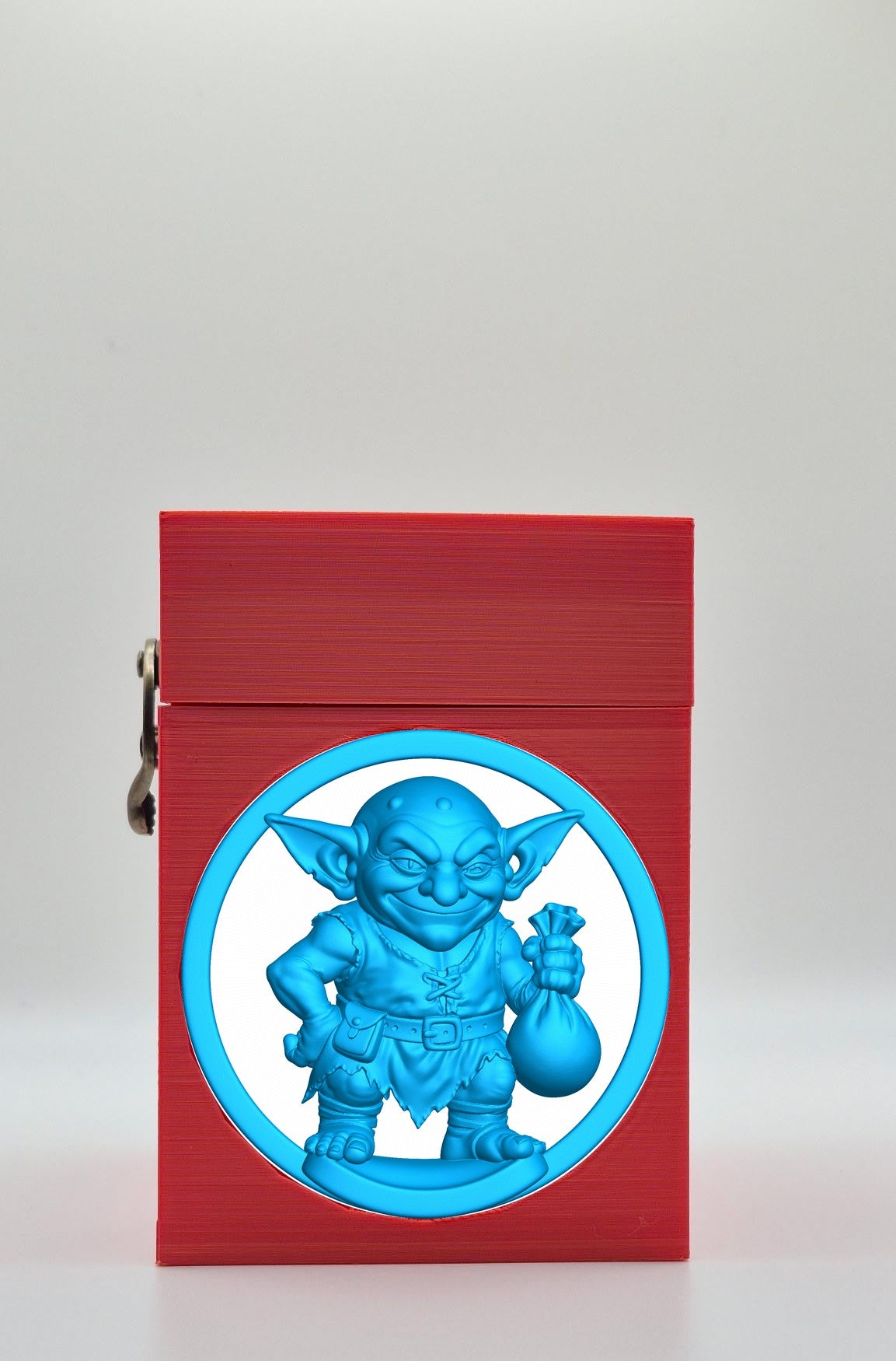 Greedy Goblin Card Box — Red