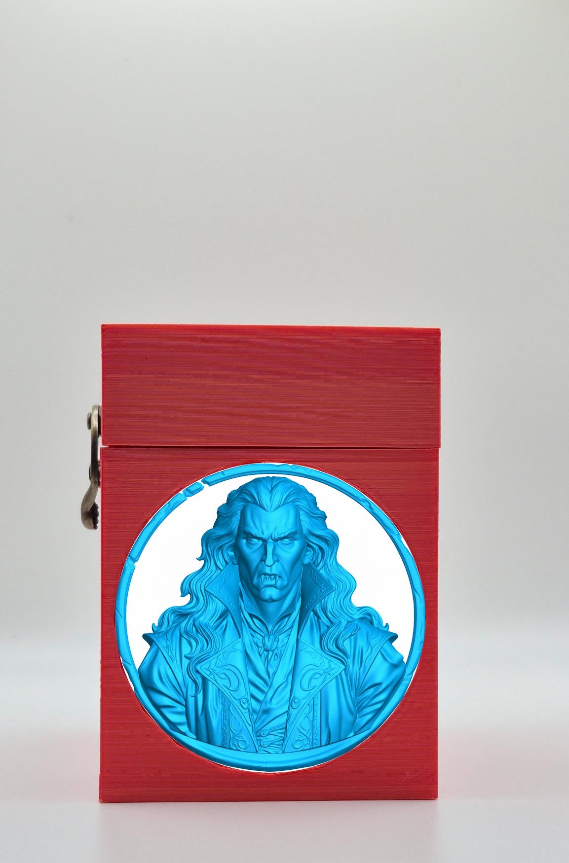 Gothic Vampire Card Box — Red