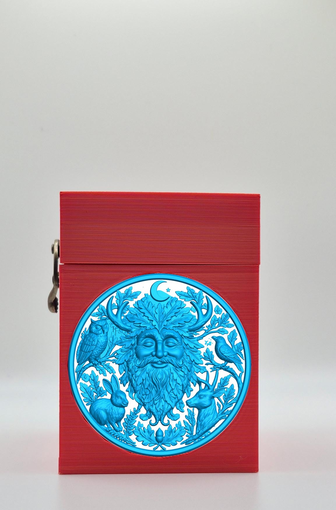 Tree Spirit Card Box — Red