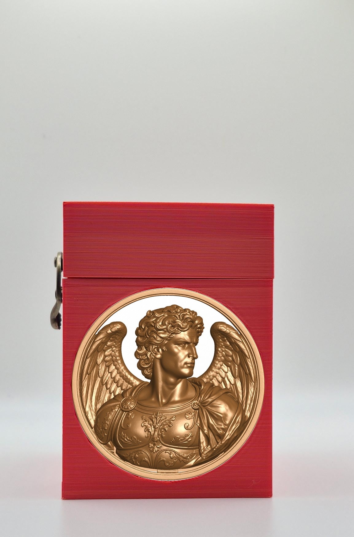 Angel Card Box — Red