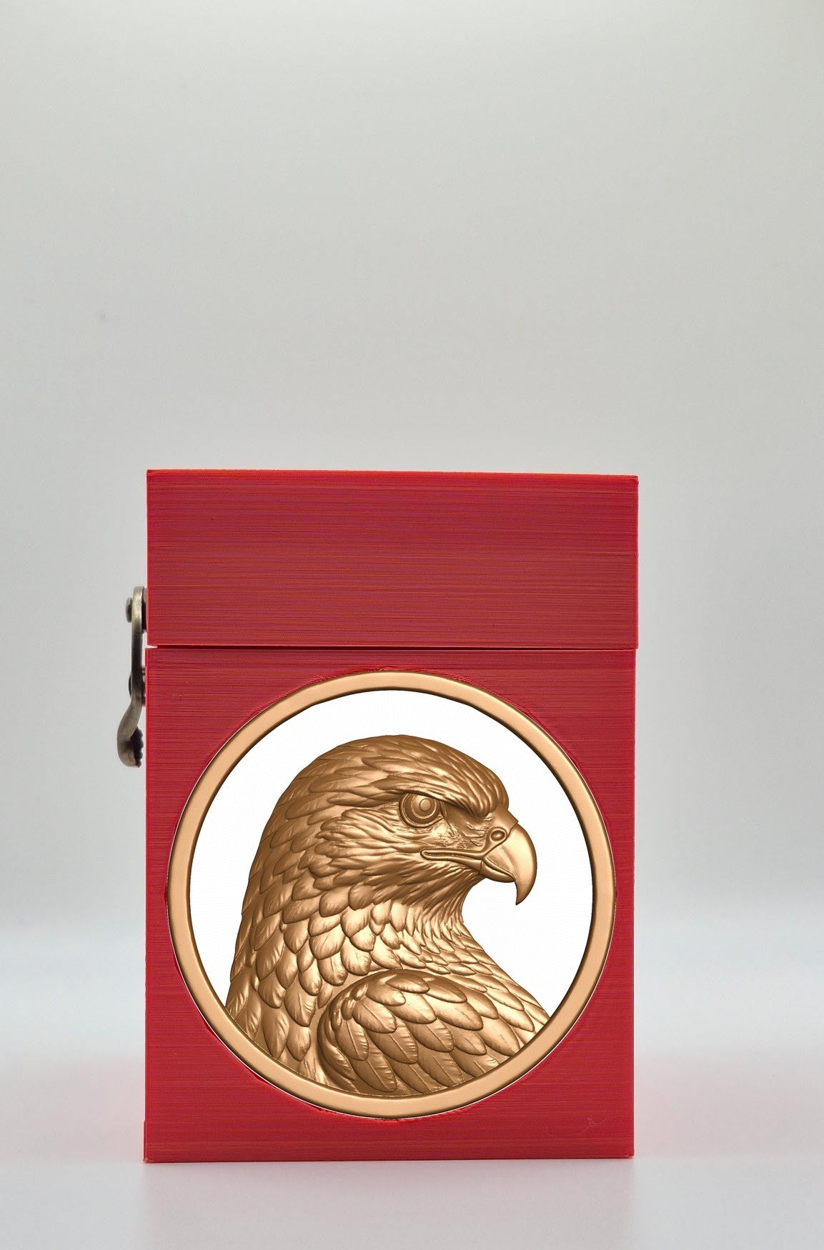 Eagle Card Box — Red