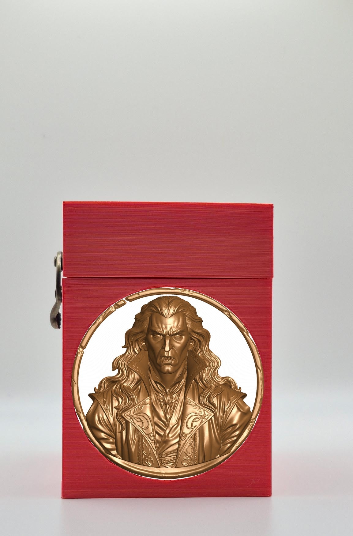 Gothic Vampire Card Box — Red