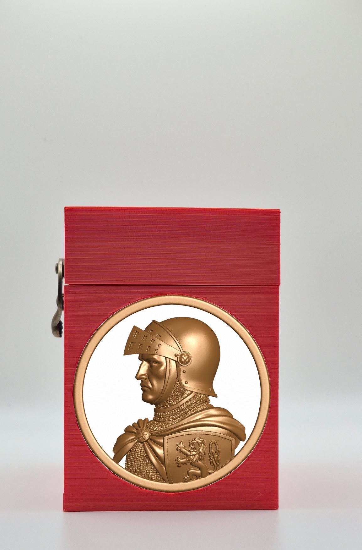 Knight Card Box — Red