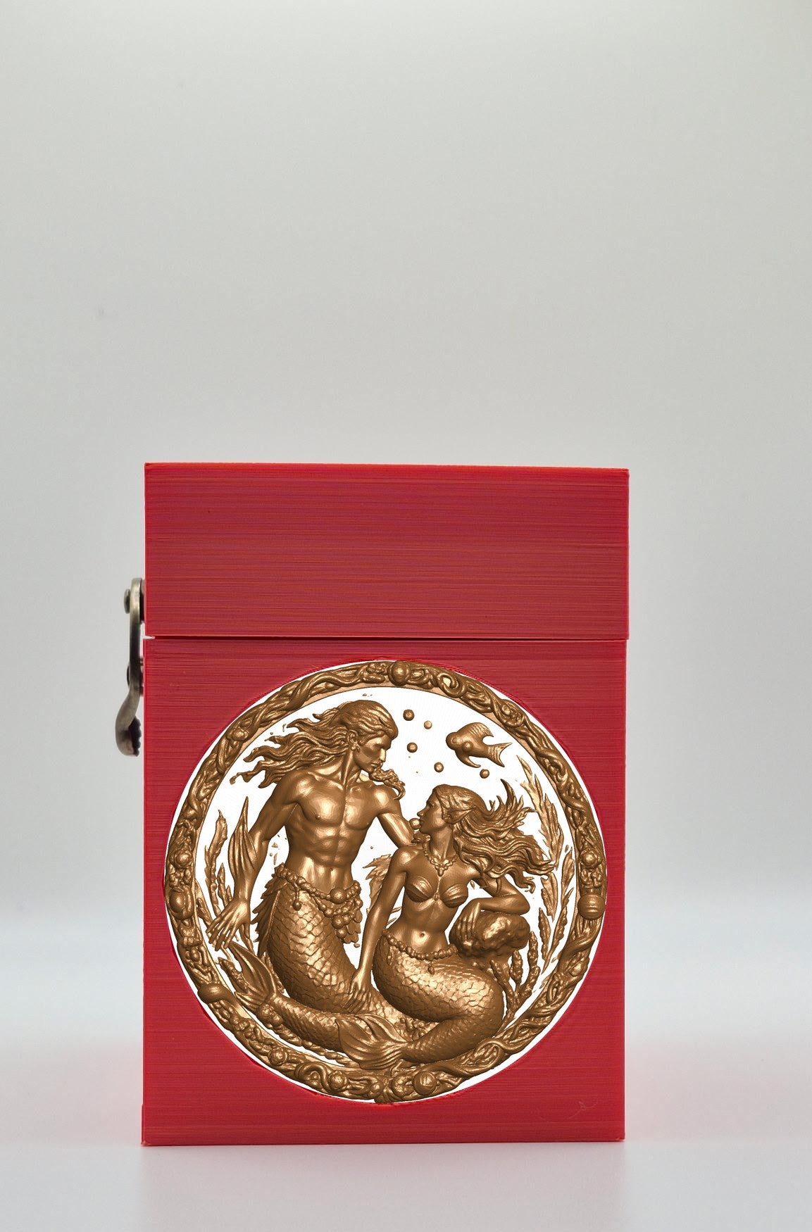 Merfolk Card Box — Red