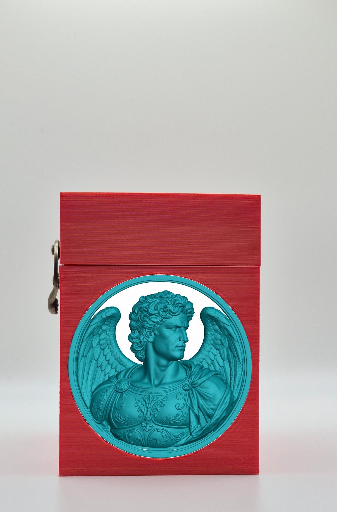 Angel Card Box — Red