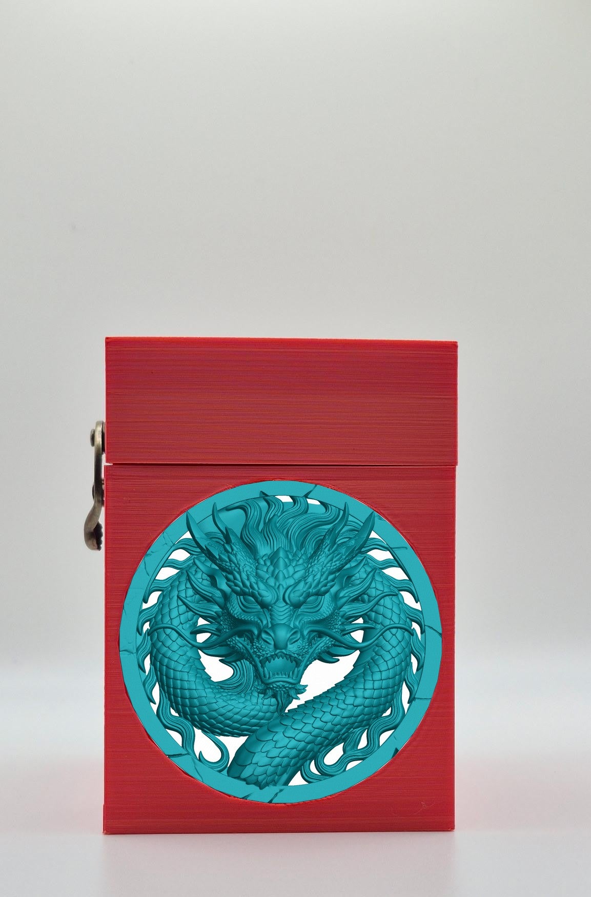 Dragon Card Box — Red
