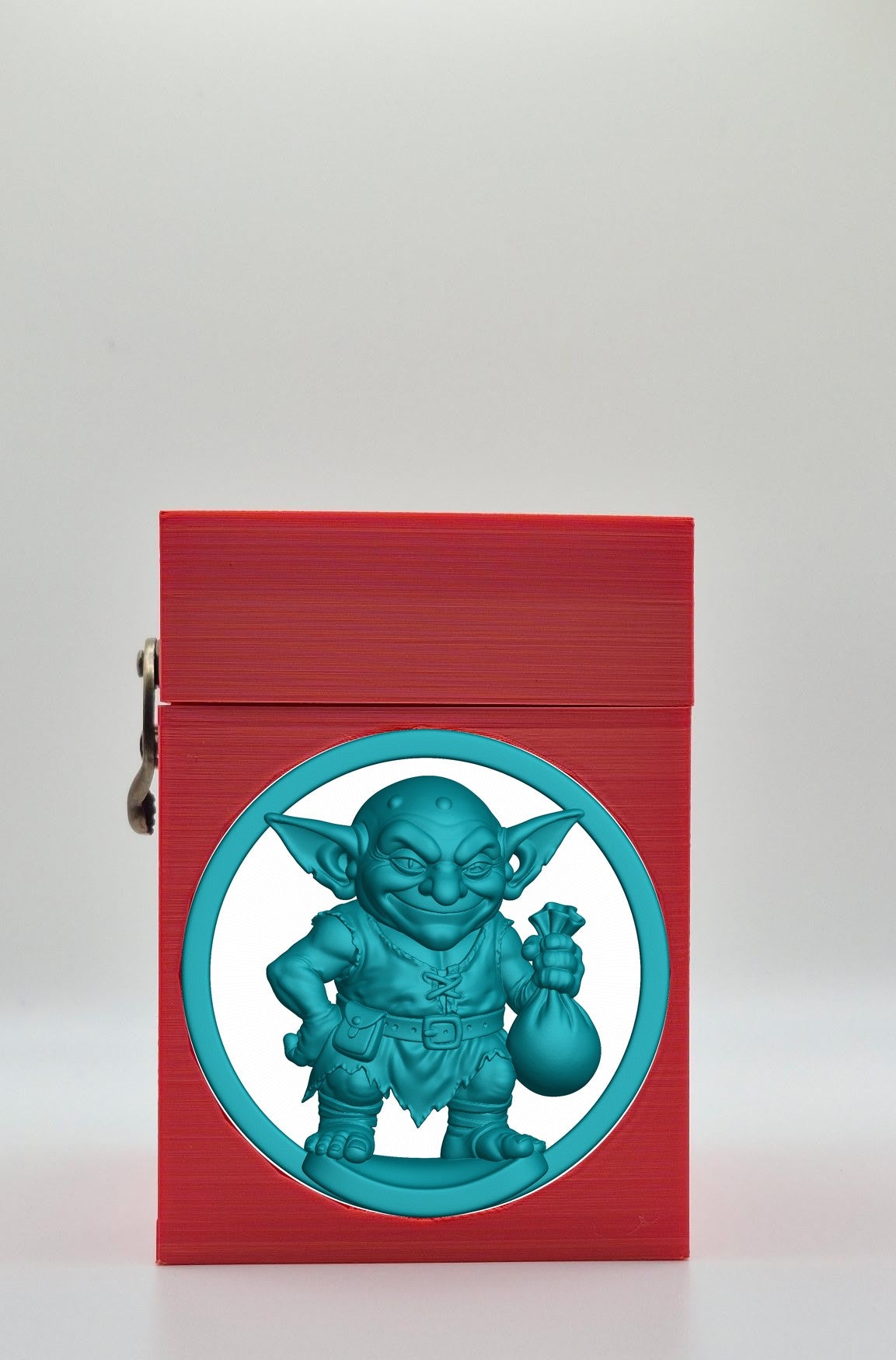 Greedy Goblin Card Box — Red