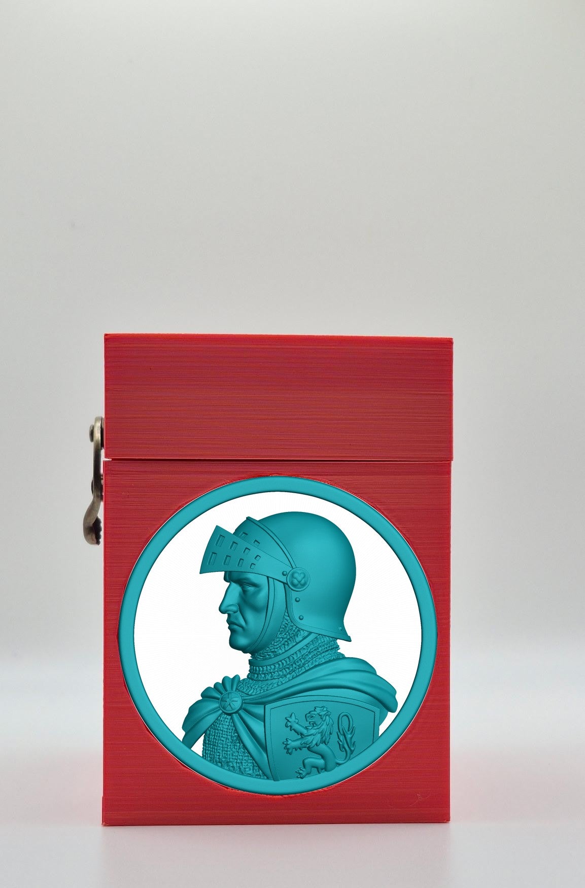 Knight Card Box — Red