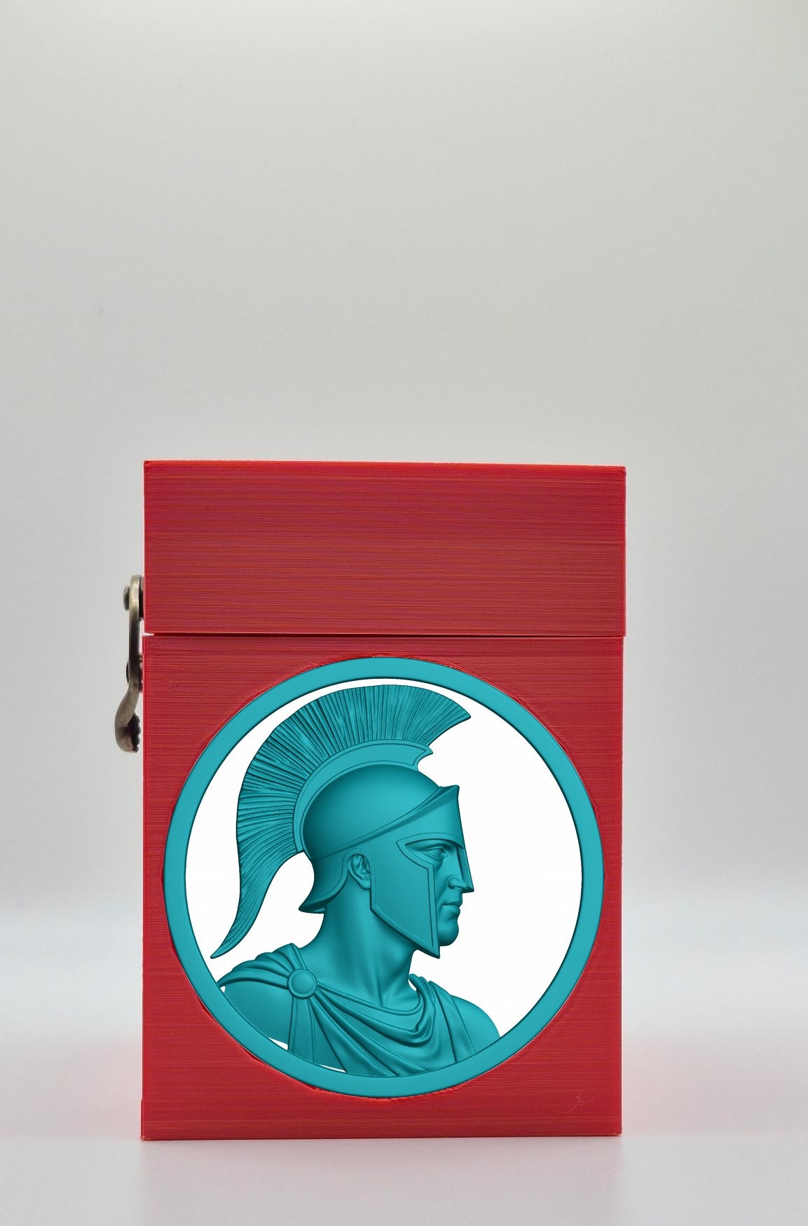 Spartan Card Box — Red