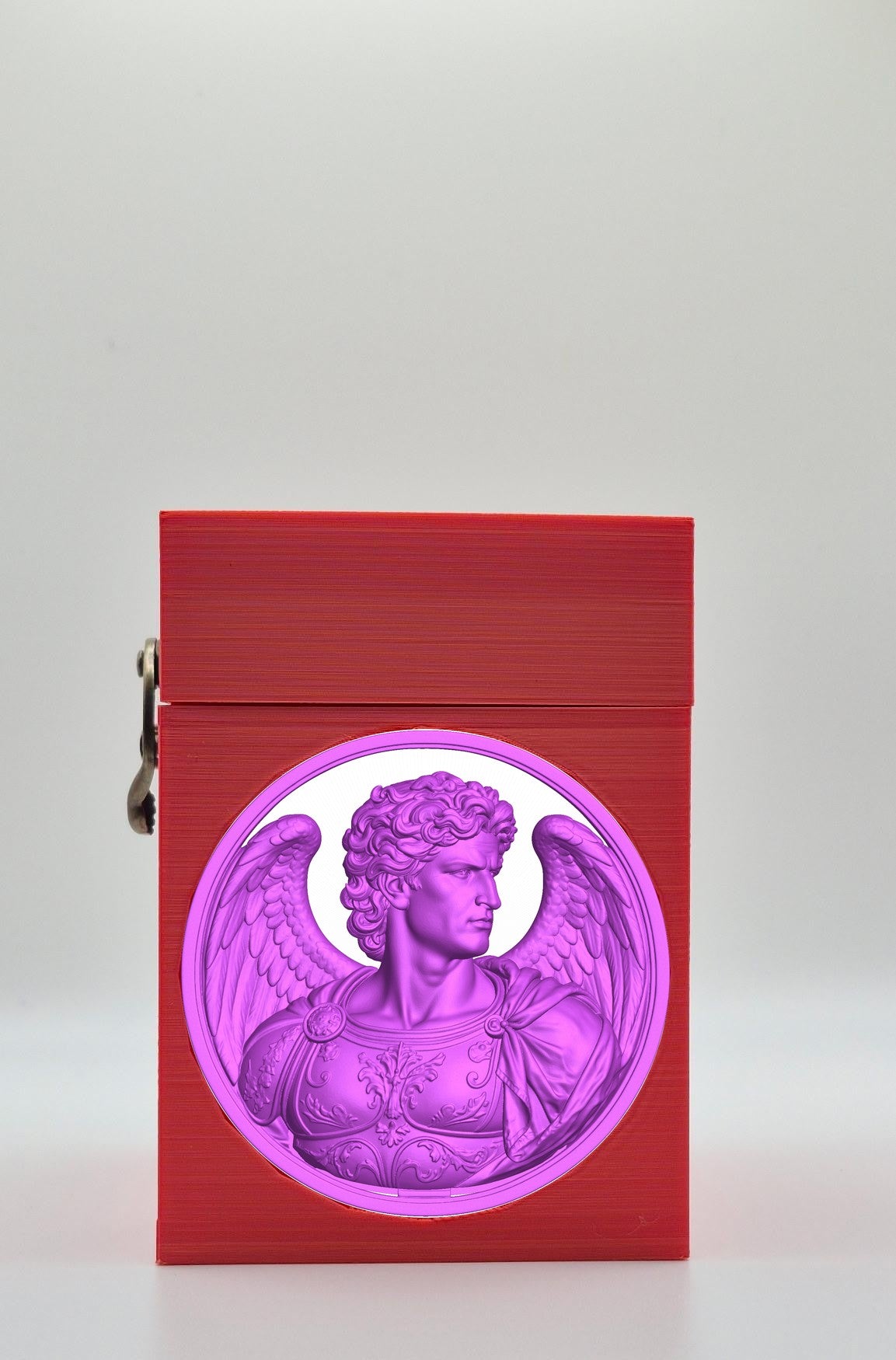 Angel Card Box — Red