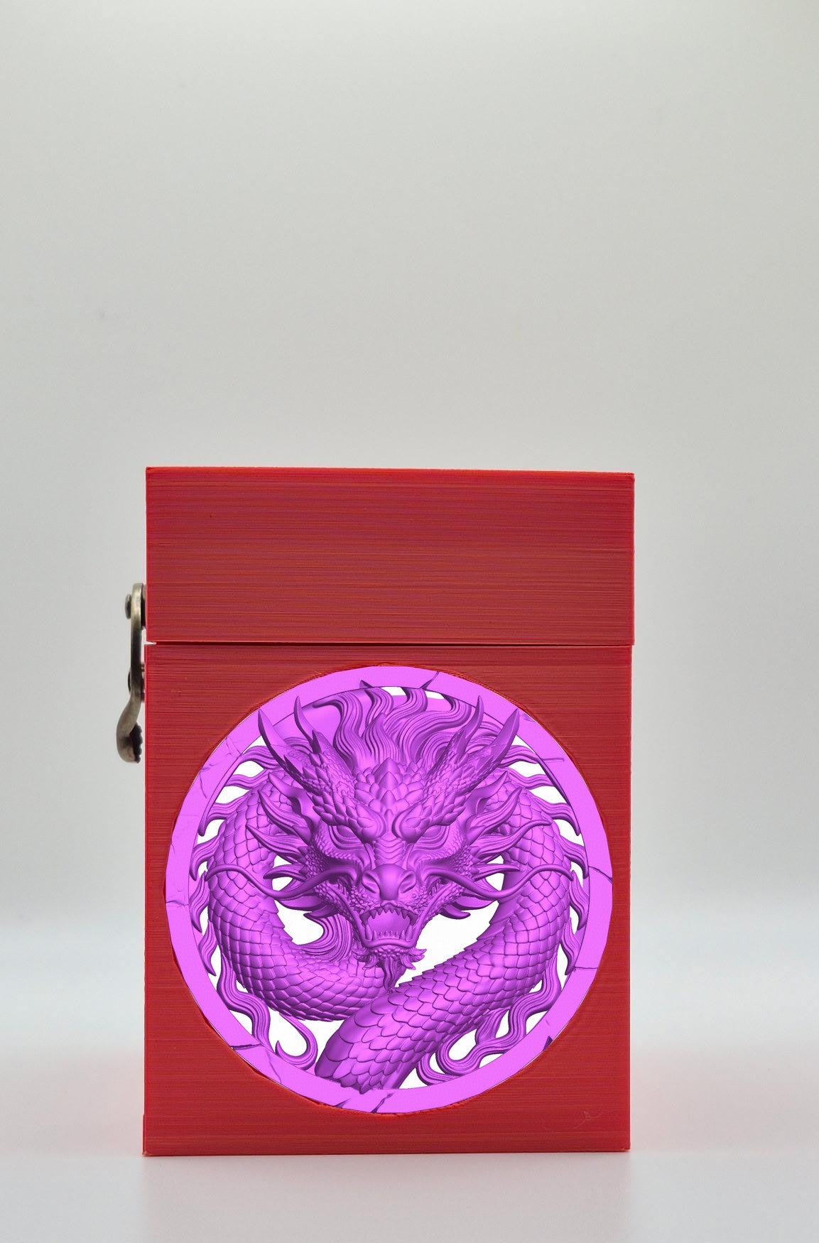 Dragon Card Box — Red