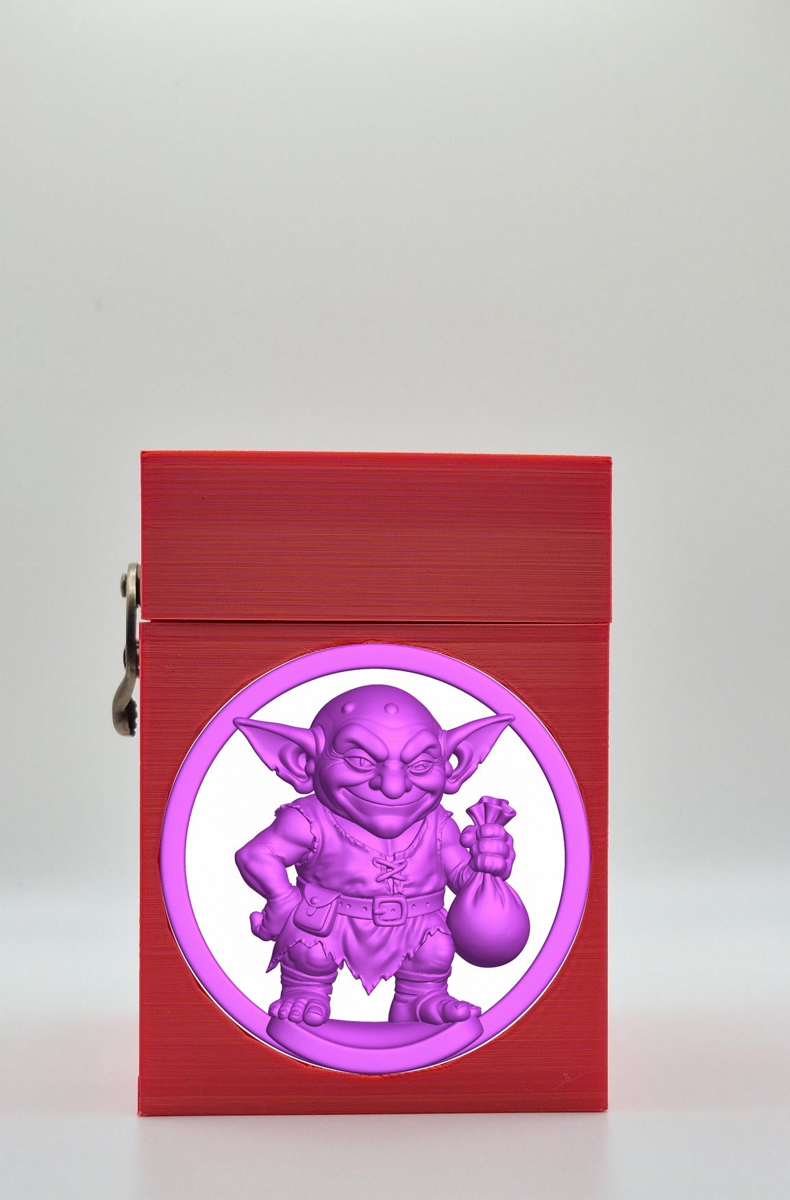 Greedy Goblin Card Box — Red