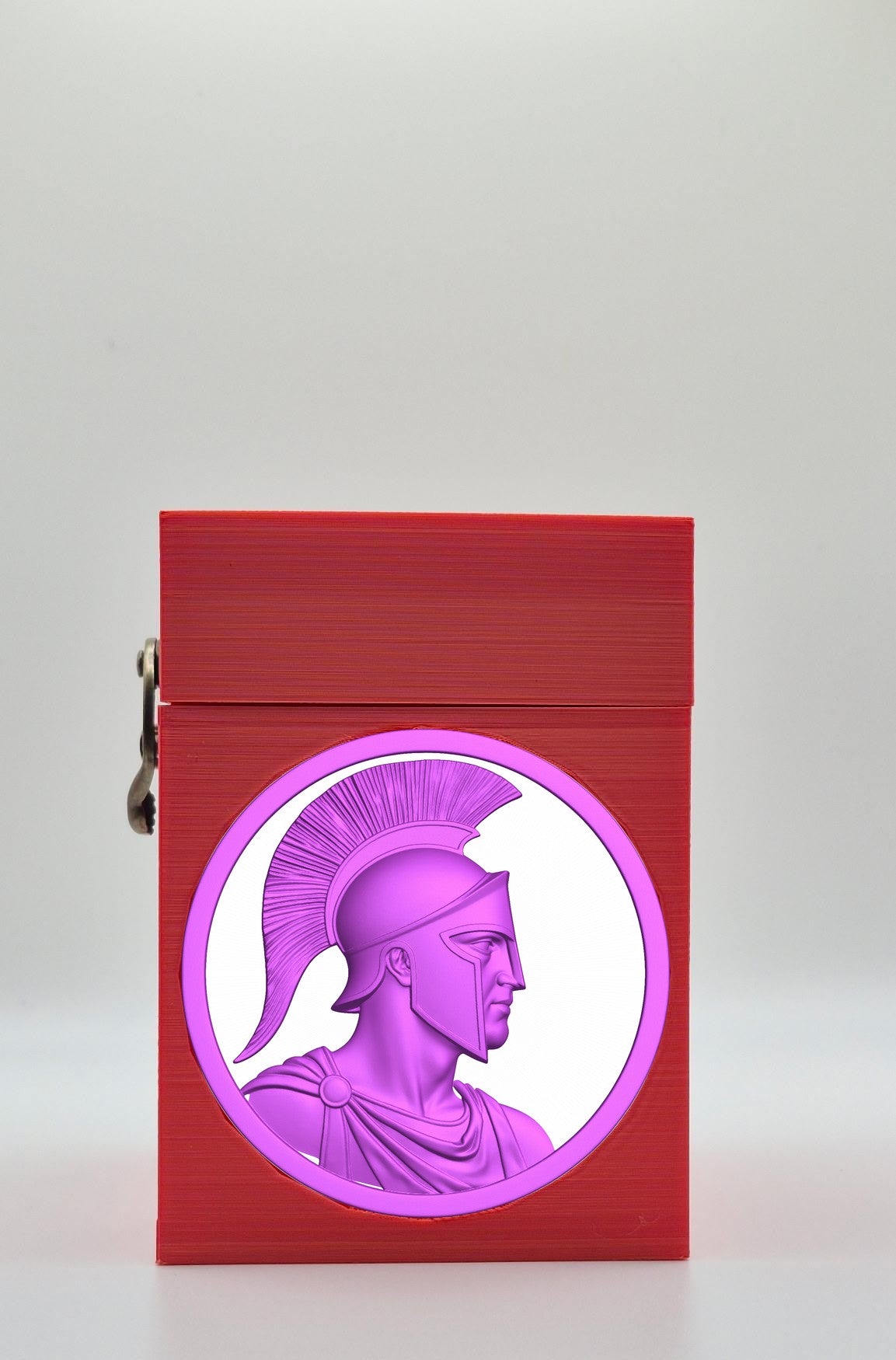 Spartan Card Box — Red
