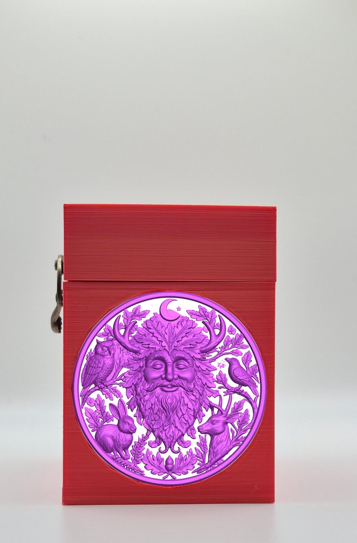 Tree Spirit Card Box — Red