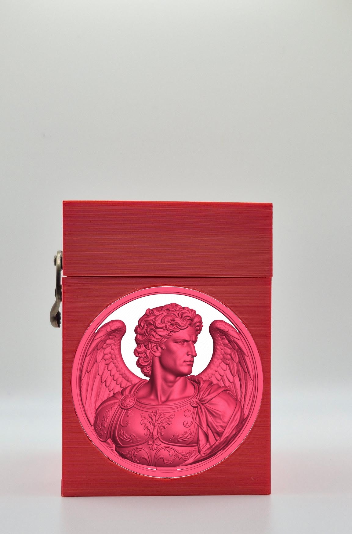 Angel Card Box — Red