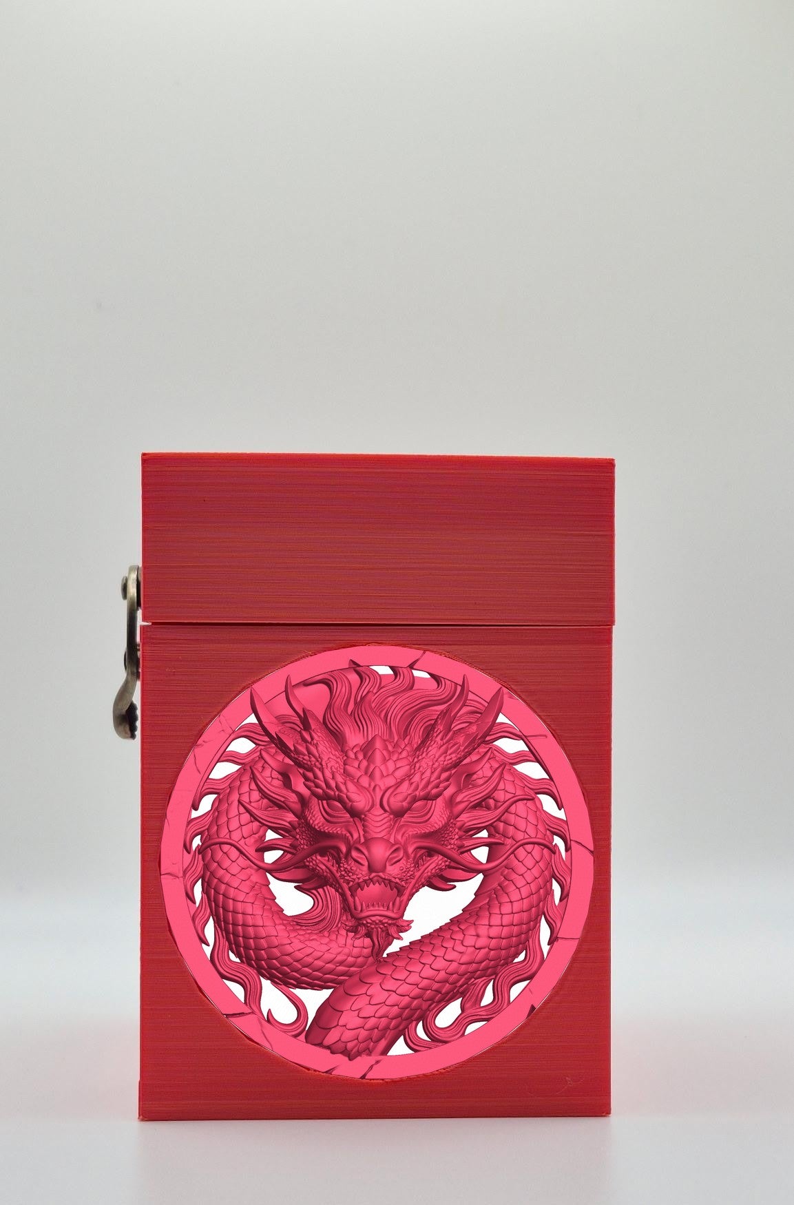 Dragon Card Box — Red