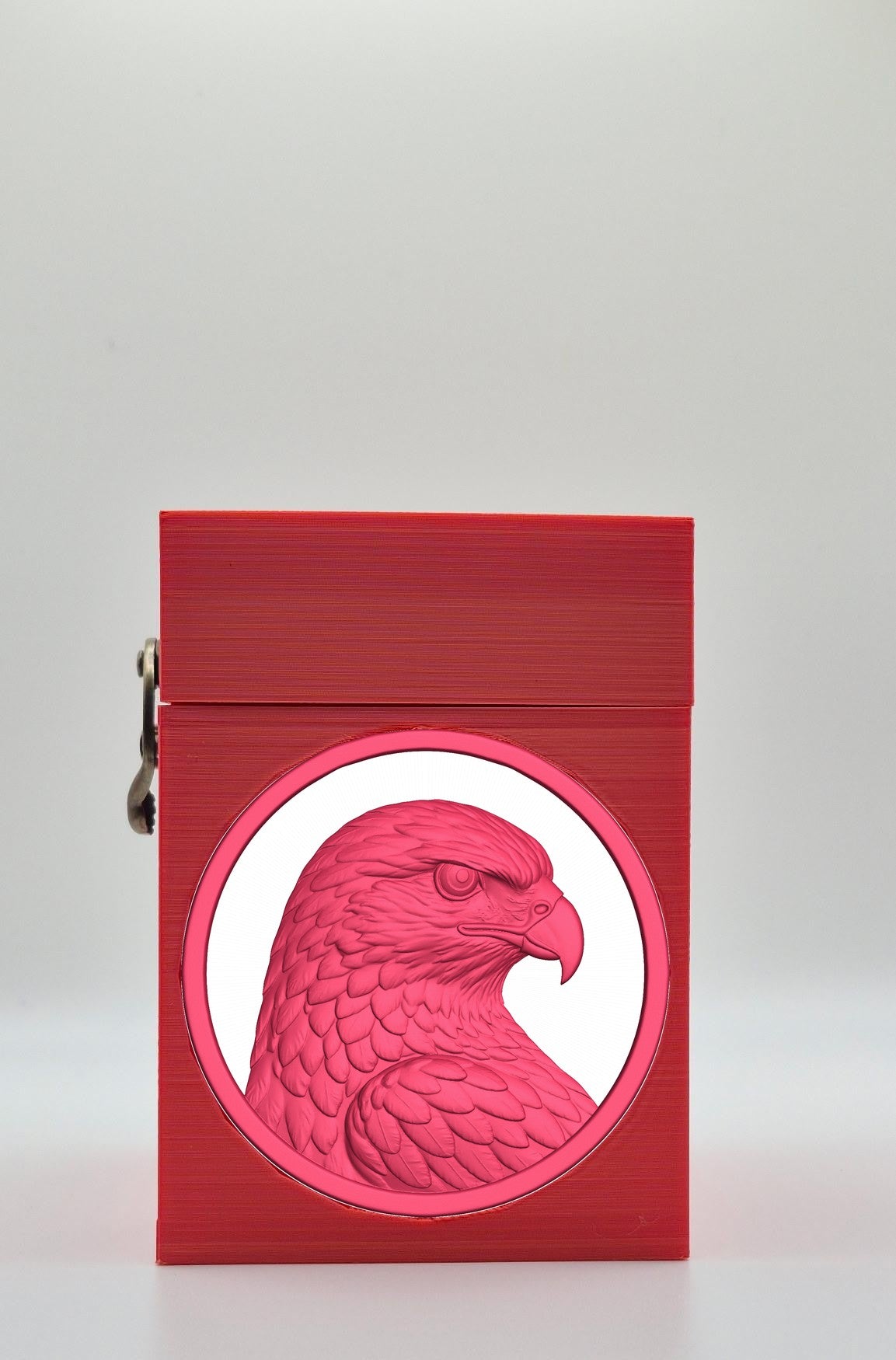 Eagle Card Box — Red