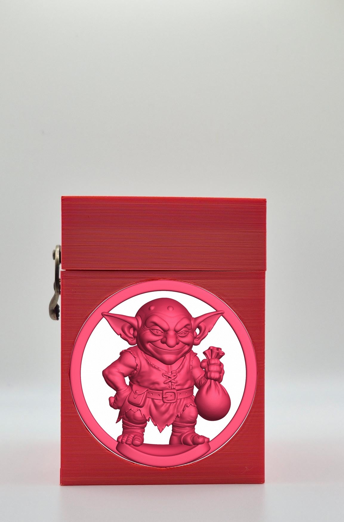 Greedy Goblin Card Box — Red