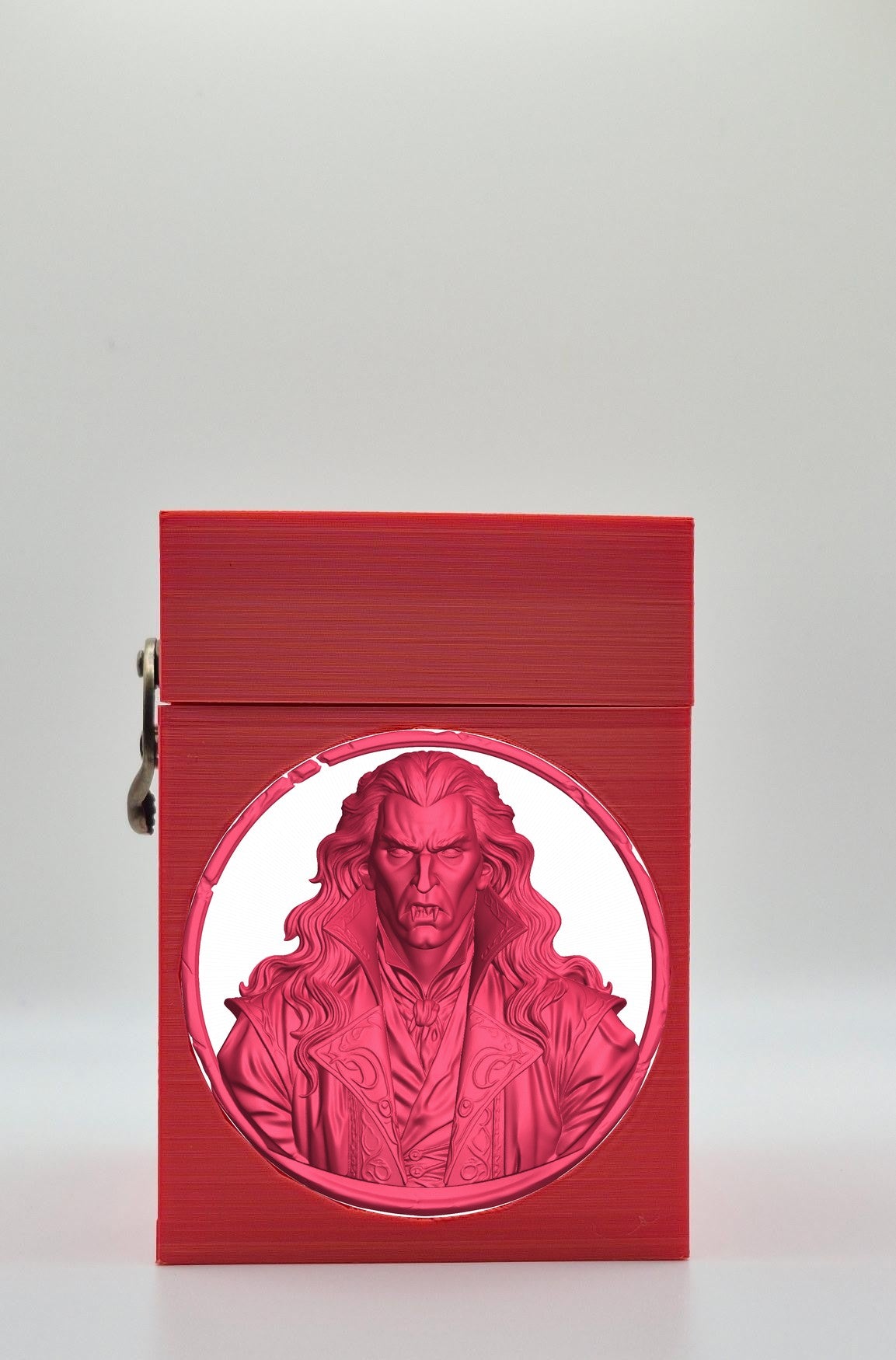 Gothic Vampire Card Box — Red
