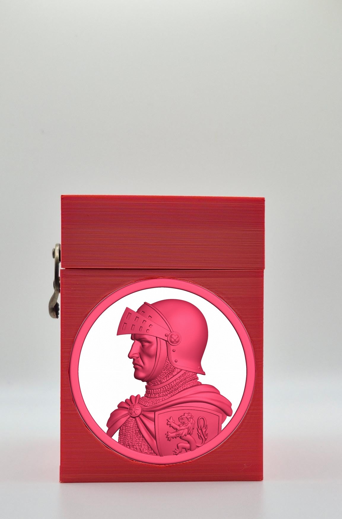Knight Card Box — Red