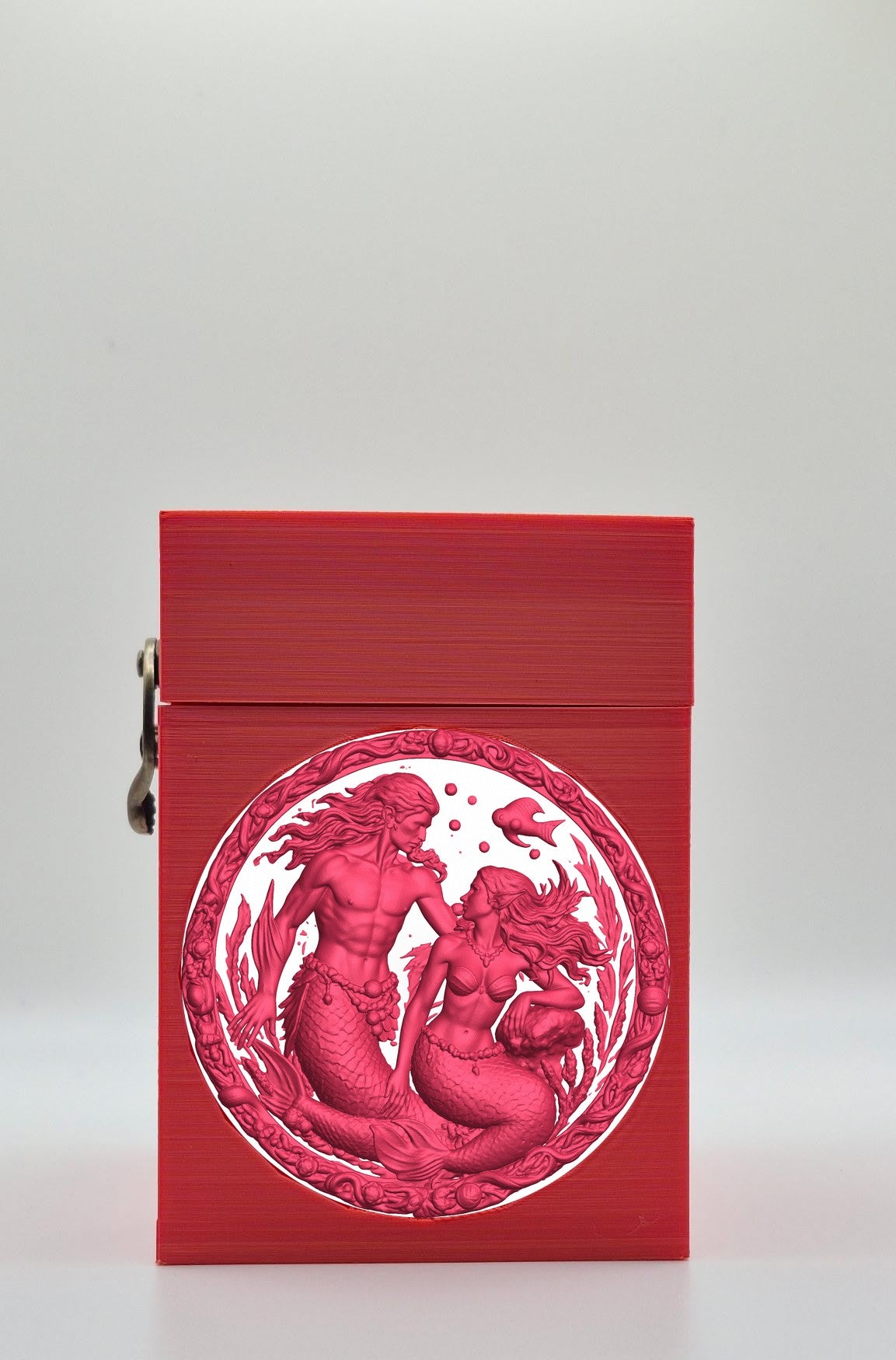 Merfolk Card Box — Red